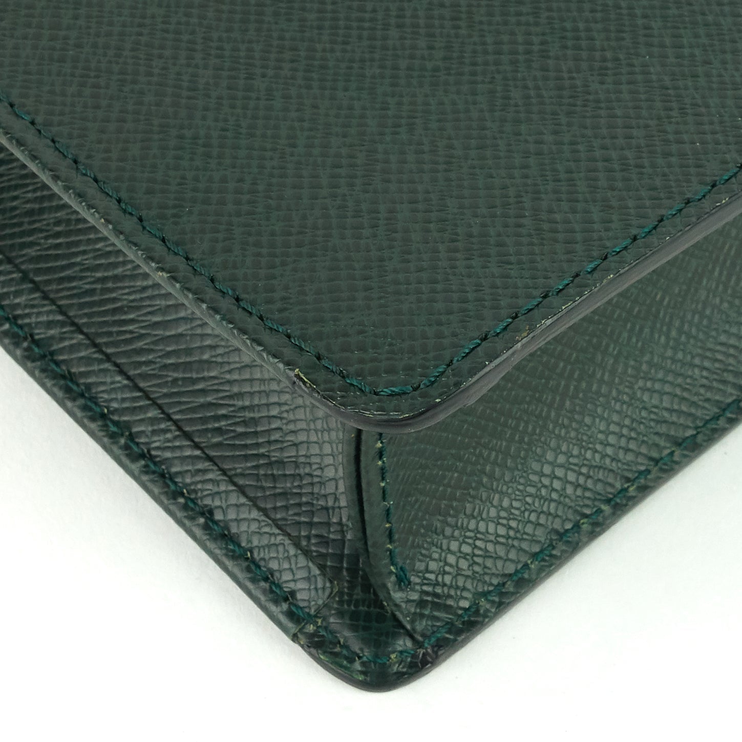 Louis Vuitto Serviette Kourad Taiga Leather Briefcase Bag