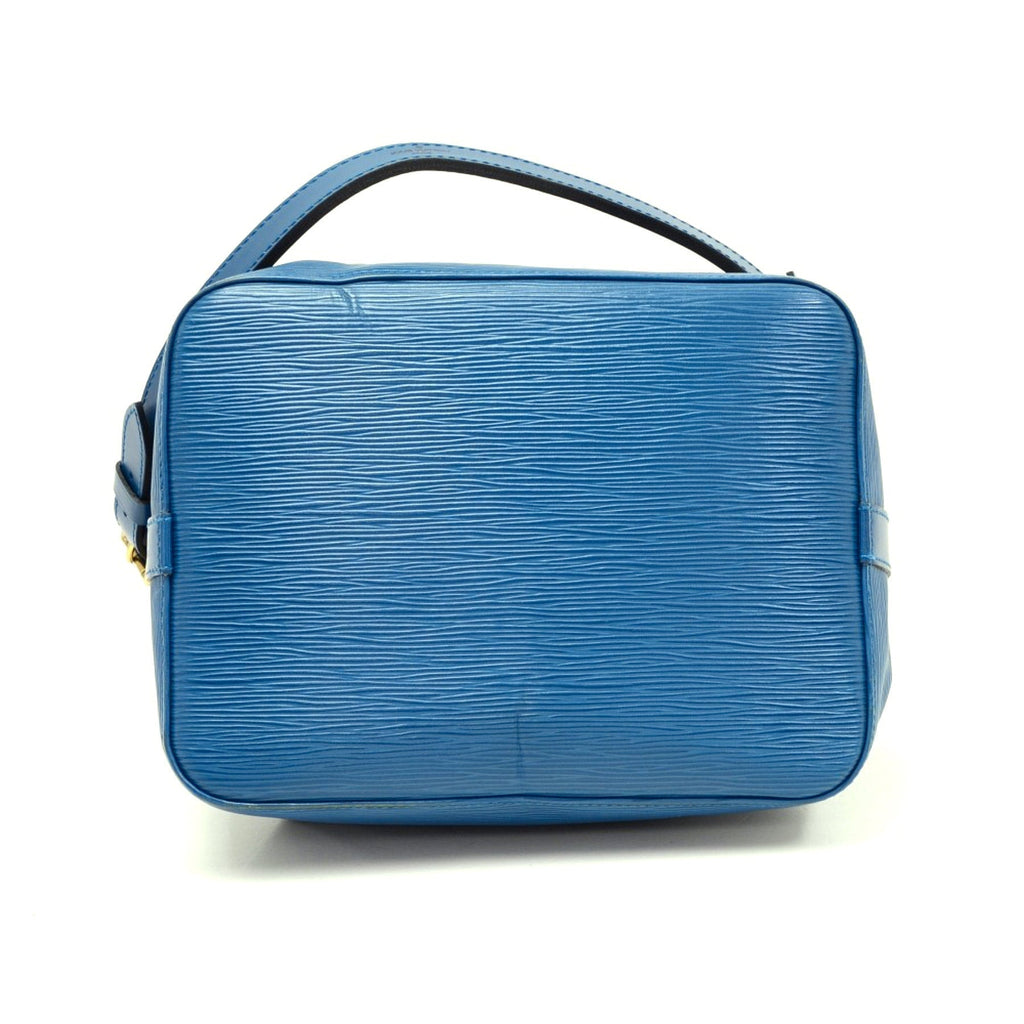 Louis Vuitto Petit Noe Blue Epi Leather Bag