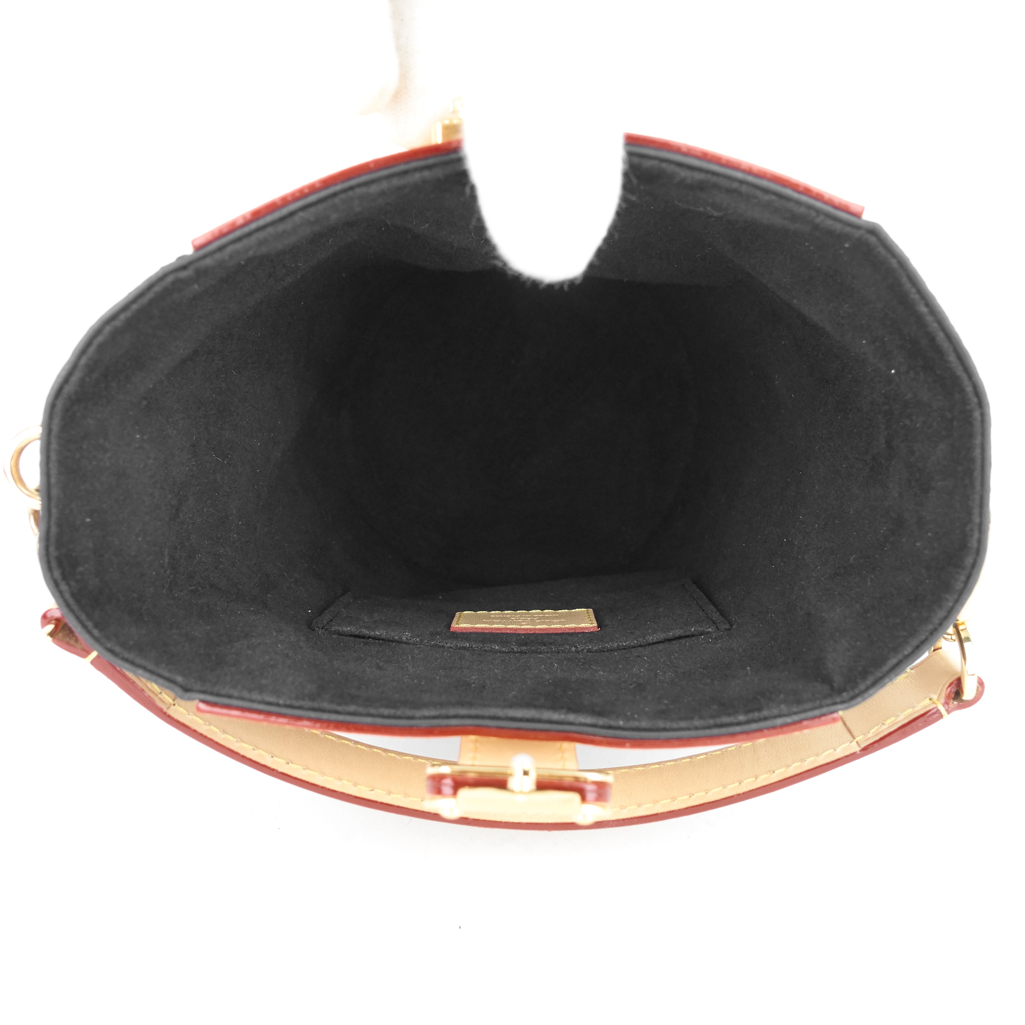 Louis Vuitto Duffle Monogram Canvas Bucket Bag