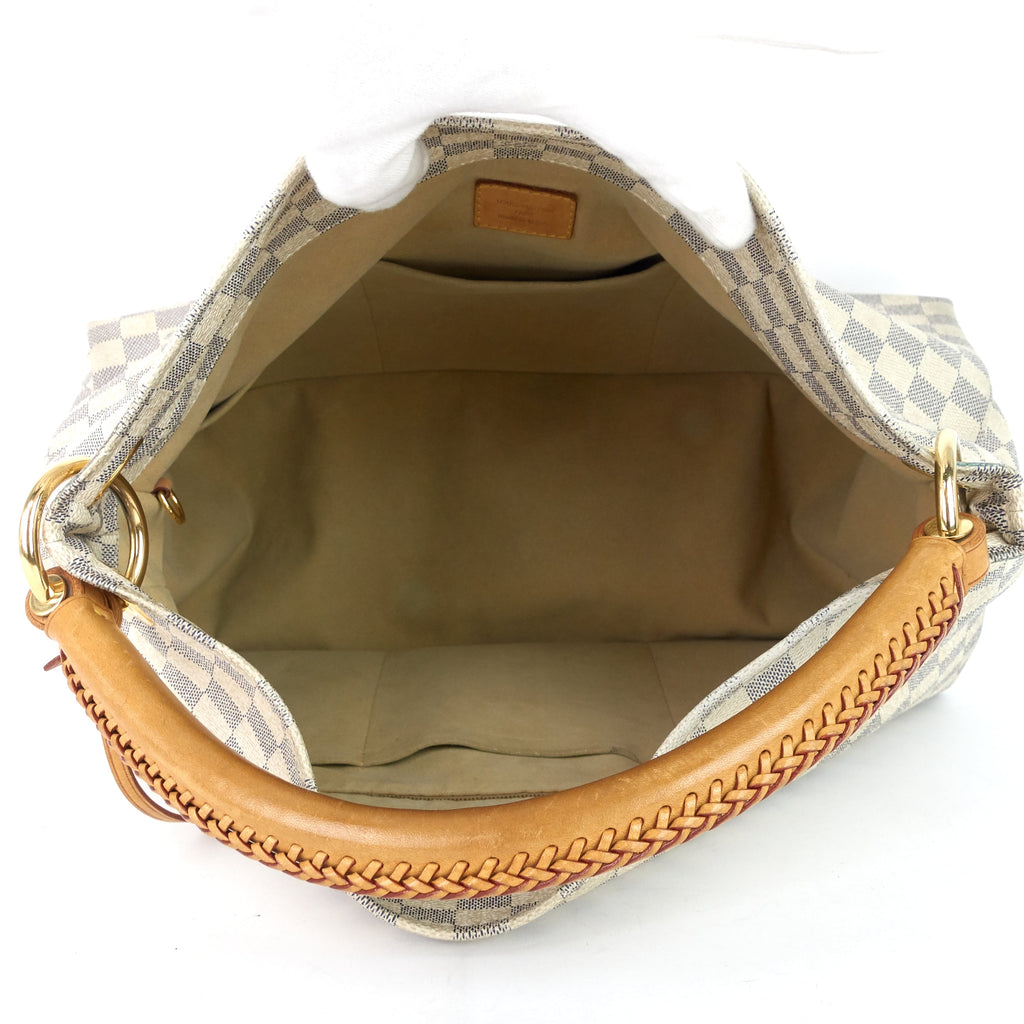 Louis Vuitto Artsy MM Damier Azur Canvas Bag
