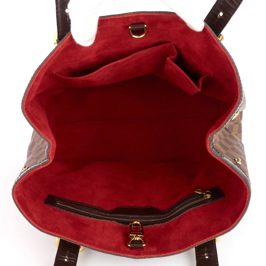 Louis Vuitto Hampstead MM Damier Ebene Canvas Bag