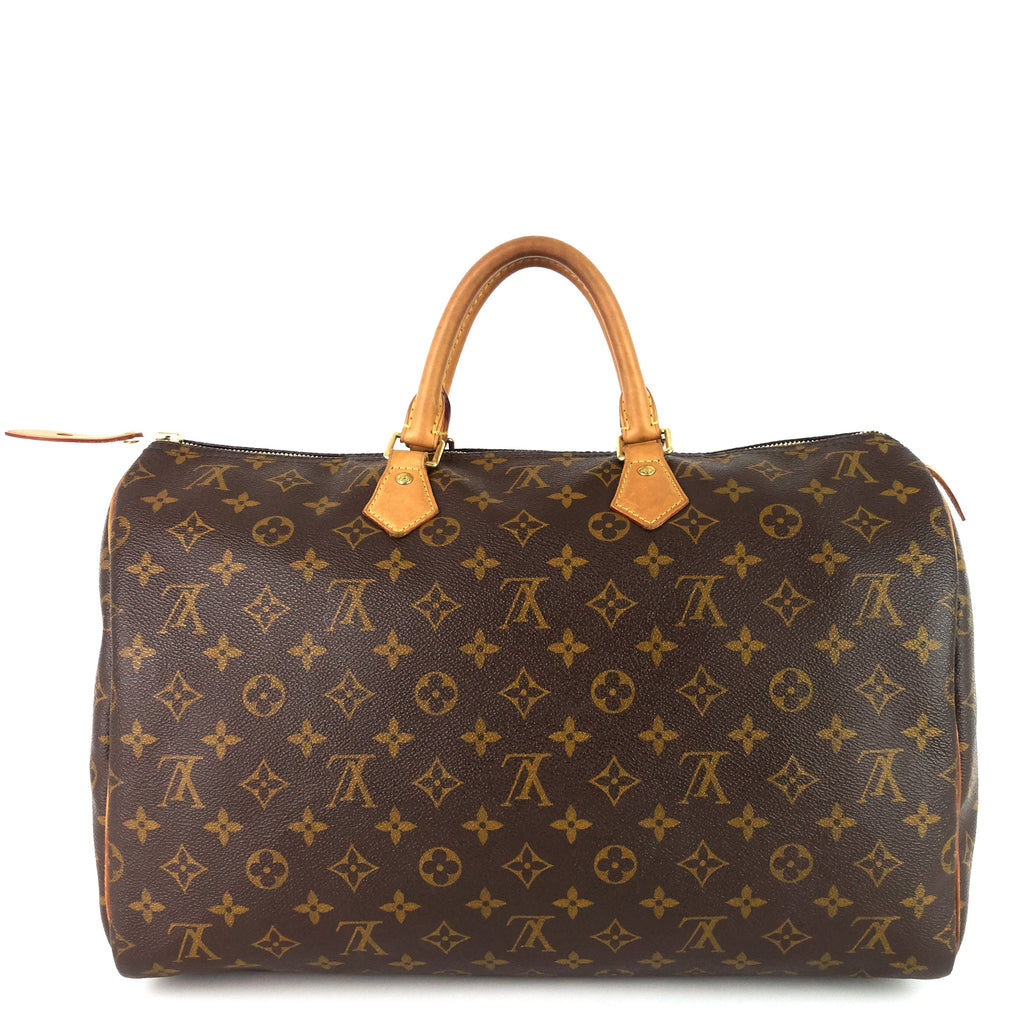 Louis Vuitto Speedy 40 Monogram Canvas Bag