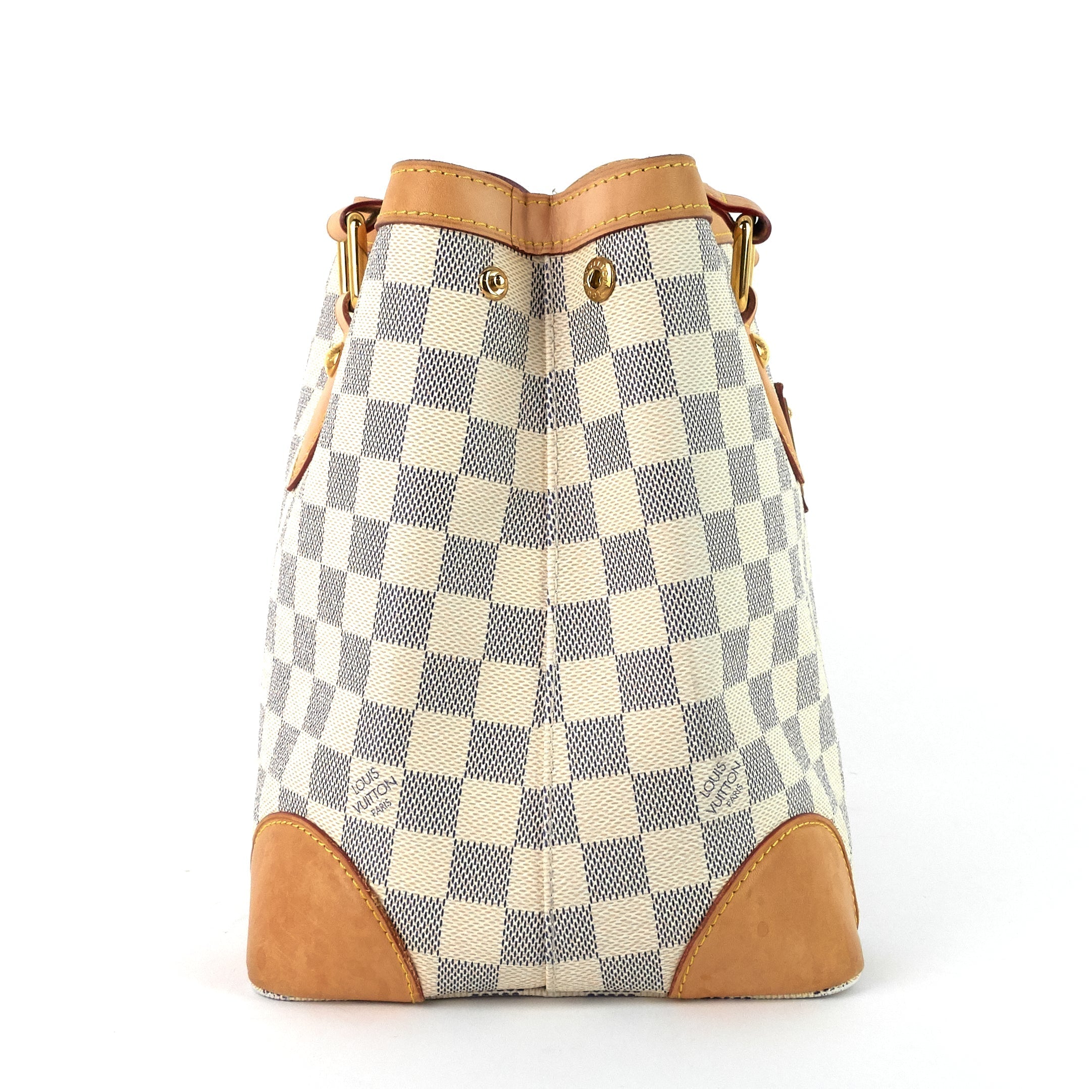 Louis Vuitto Hampstead Damier Azur Canvas Bag