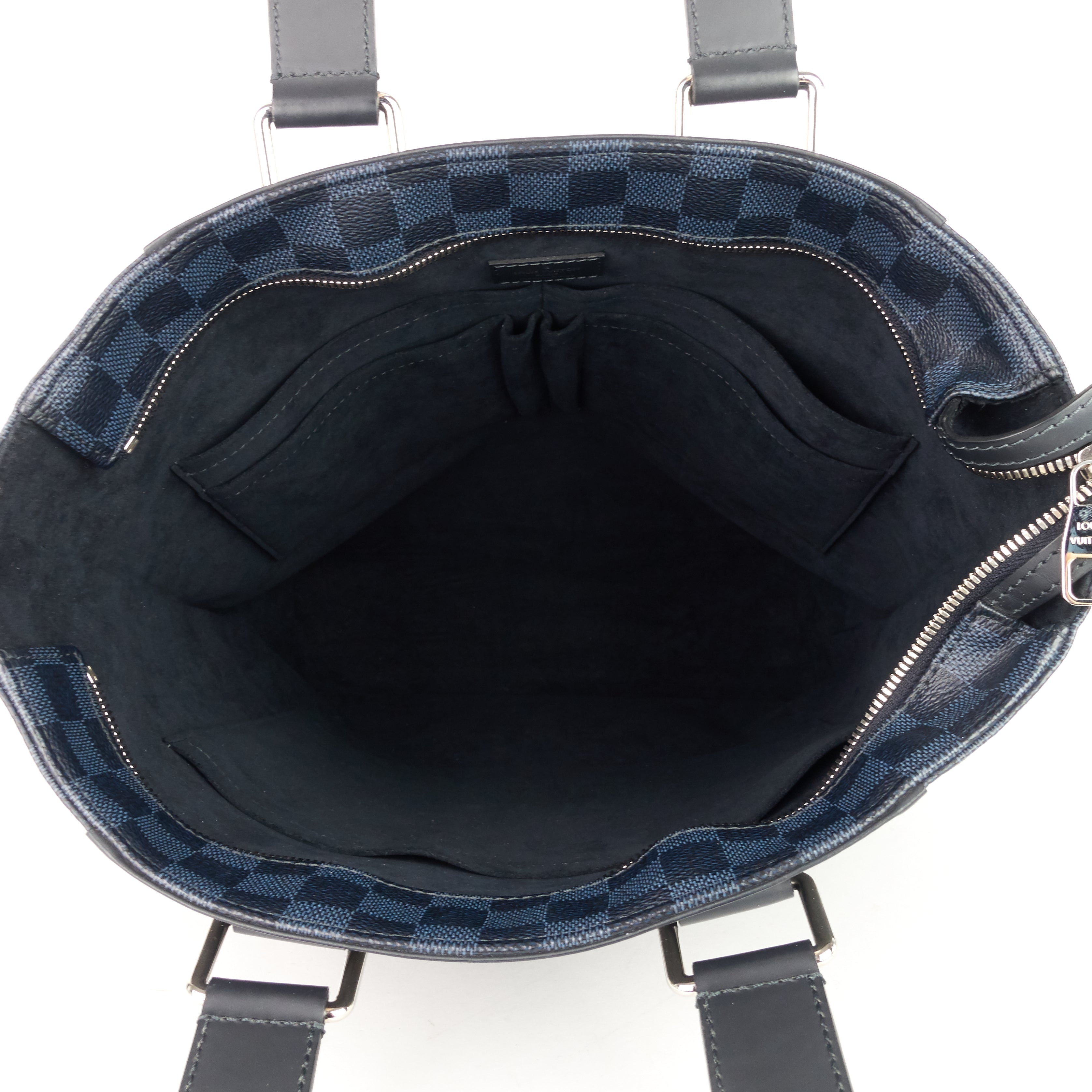 Louis Vuitto Cabas Jour Damier Cobalt Canvas Bag