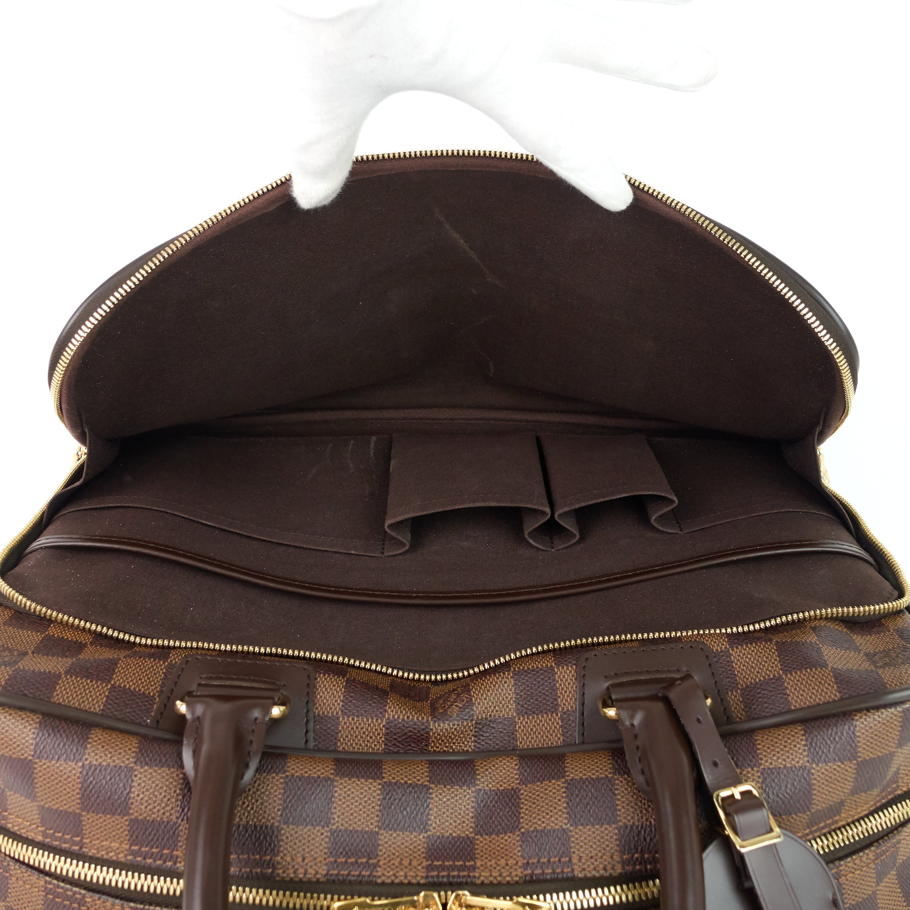 Louis Vuitto Icare Damier Ebene Canvas Computer Bag