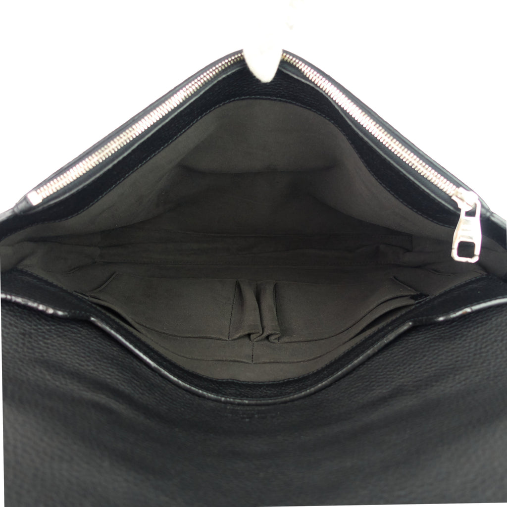 Louis Vuitto Serviette Dorian Taurillon Leather Briefcase Bag