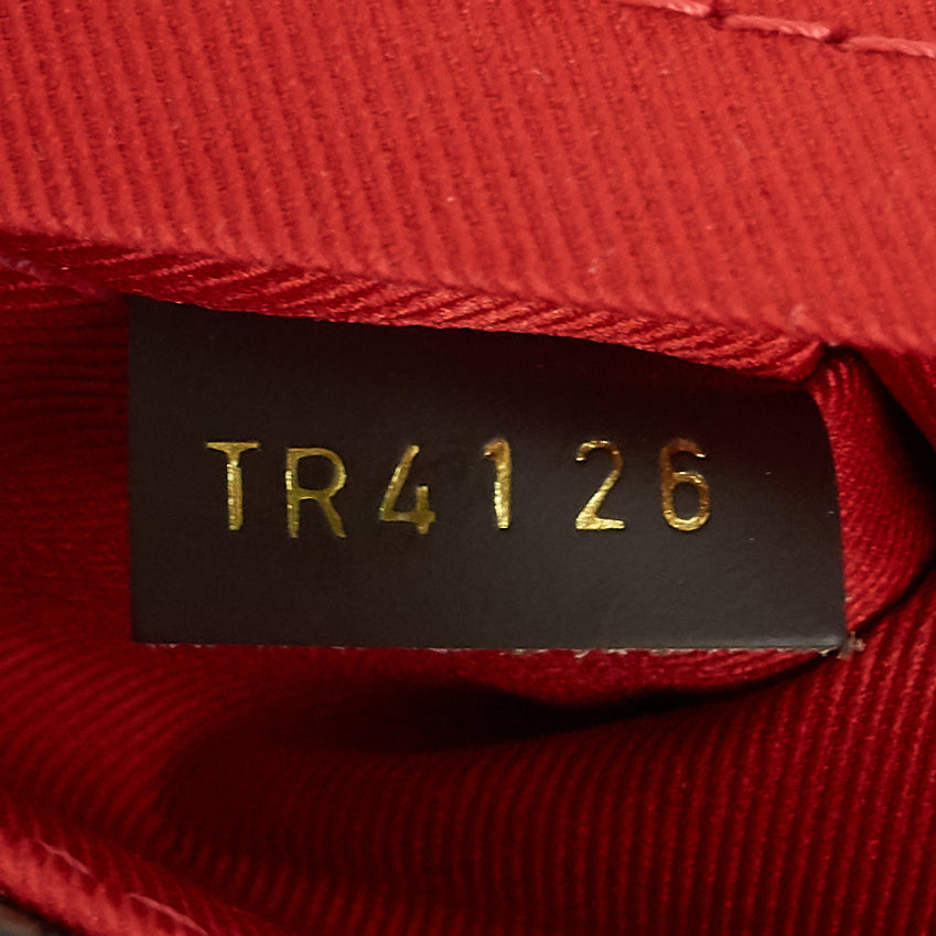 Louis Vuitto Croisette Damier Ebene Canvas Bag