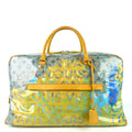 Louis Vuitto Richard Prince Defile Weekender GM Pulp Canvas Bag