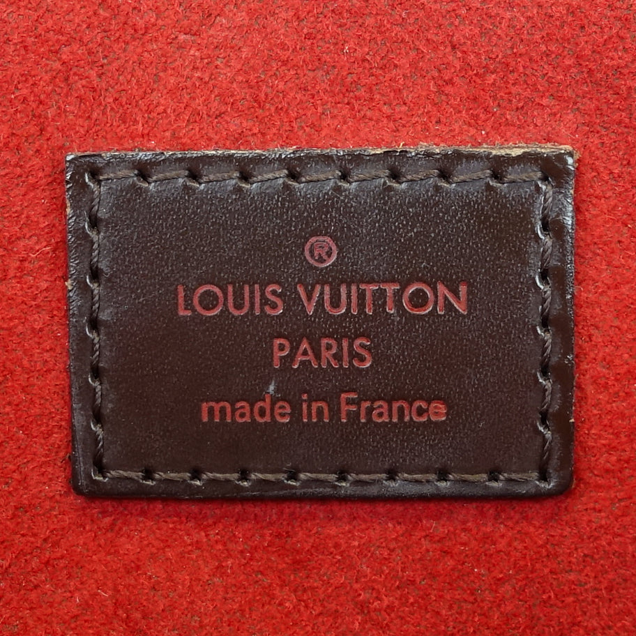 Louis Vuitto Trevi GM Damier Ebene Canvas Bag