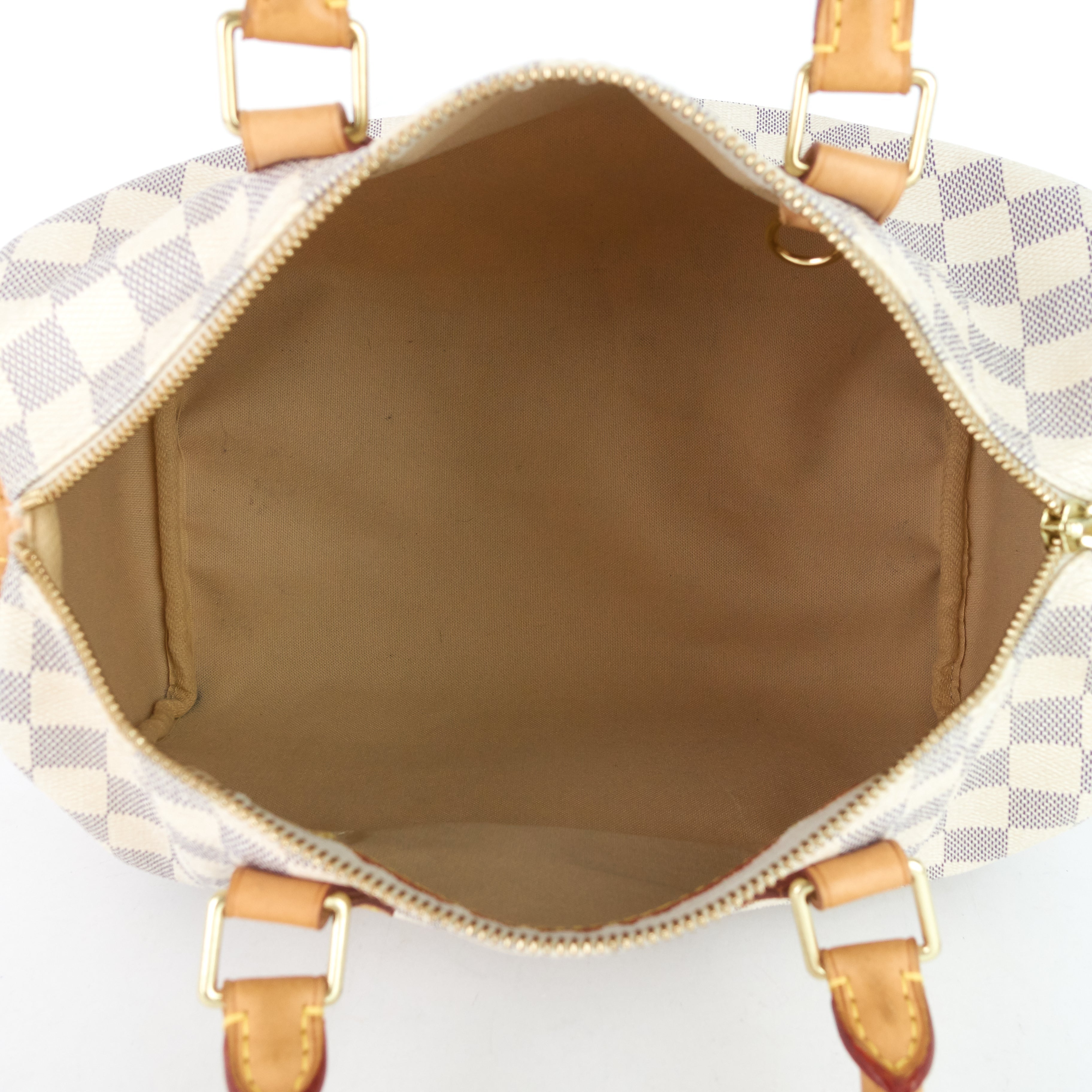 Louis Vuitto Speedy 30 Damier Azur Canvas Handbag