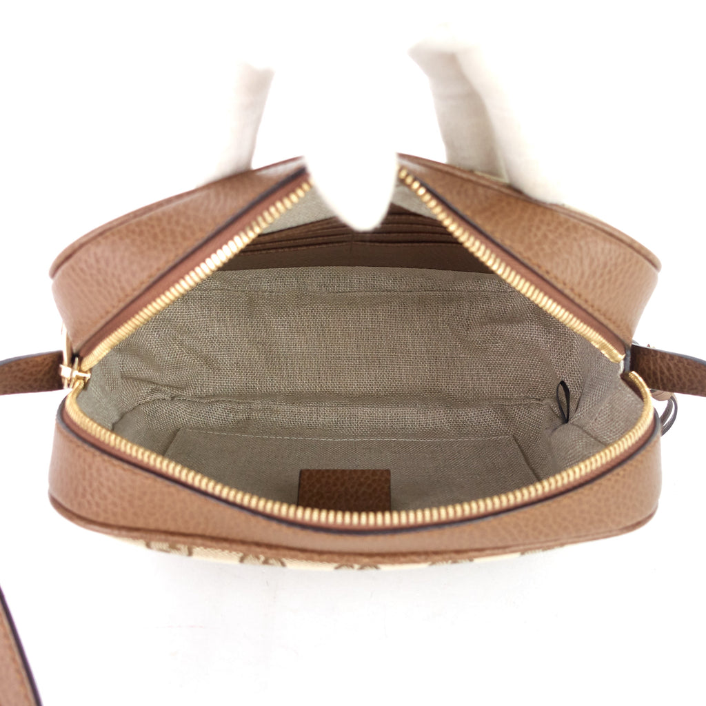 Bree Mini Monogram Canvas Messenger Bag