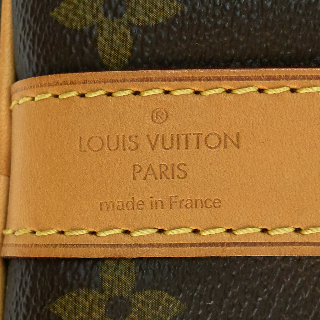 Louis Vuitto Keepall 60 Bandouliere Monogram Canvas Bag