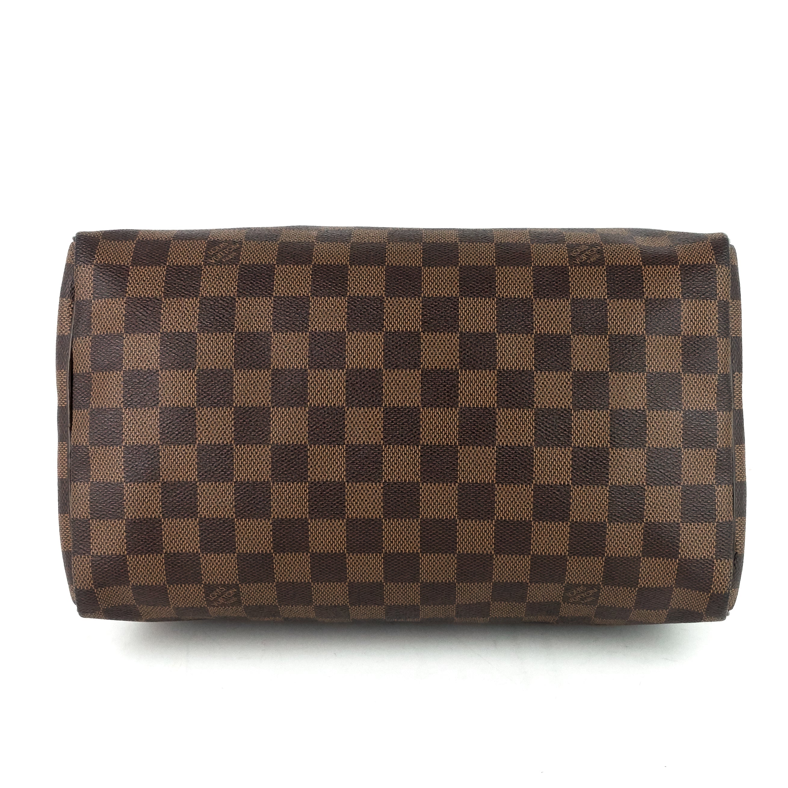 Louis Vuitto Speedy 30 Damier Ebene Canvas Bag