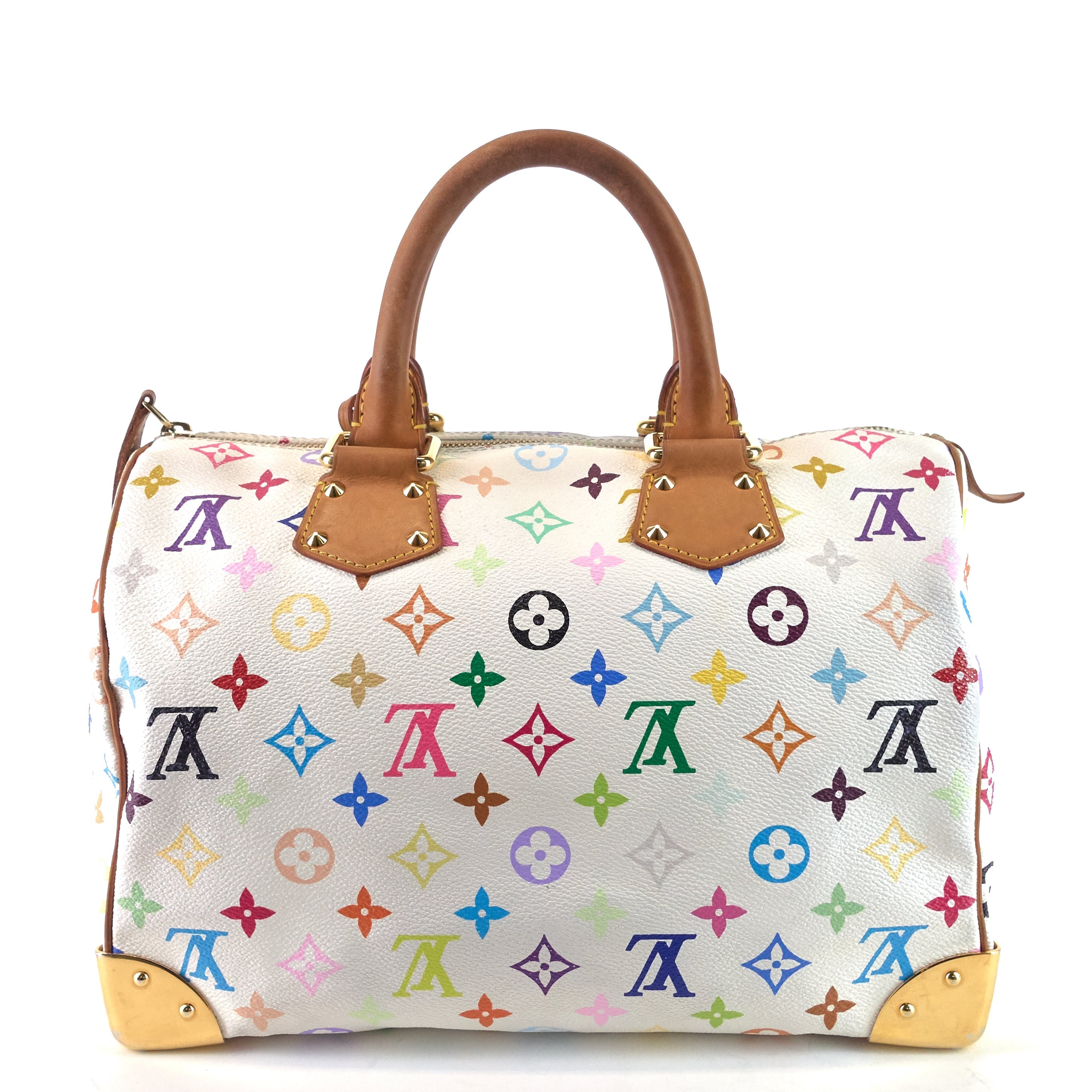 Louis Vuitto Speedy 30 Monogram Multicolore Canvas Bag