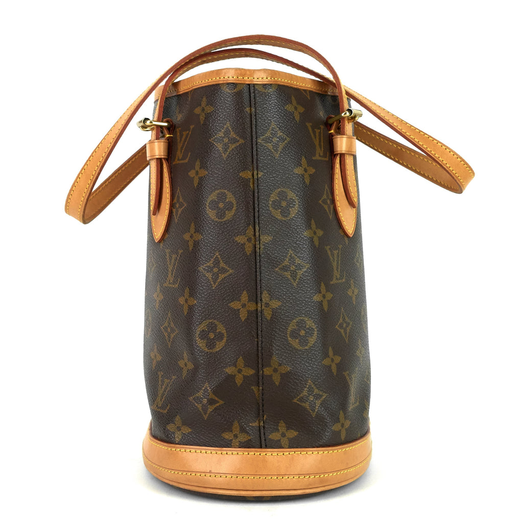 Louis Vuitto Bucket PM Monogram Canvas Shoulder Bag
