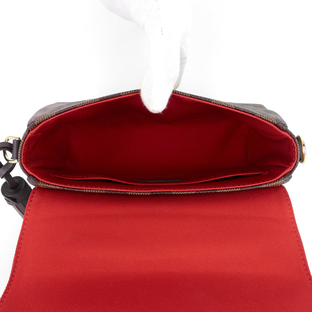 Louis Vuitto Croisette Damier Ebene Canvas Bag