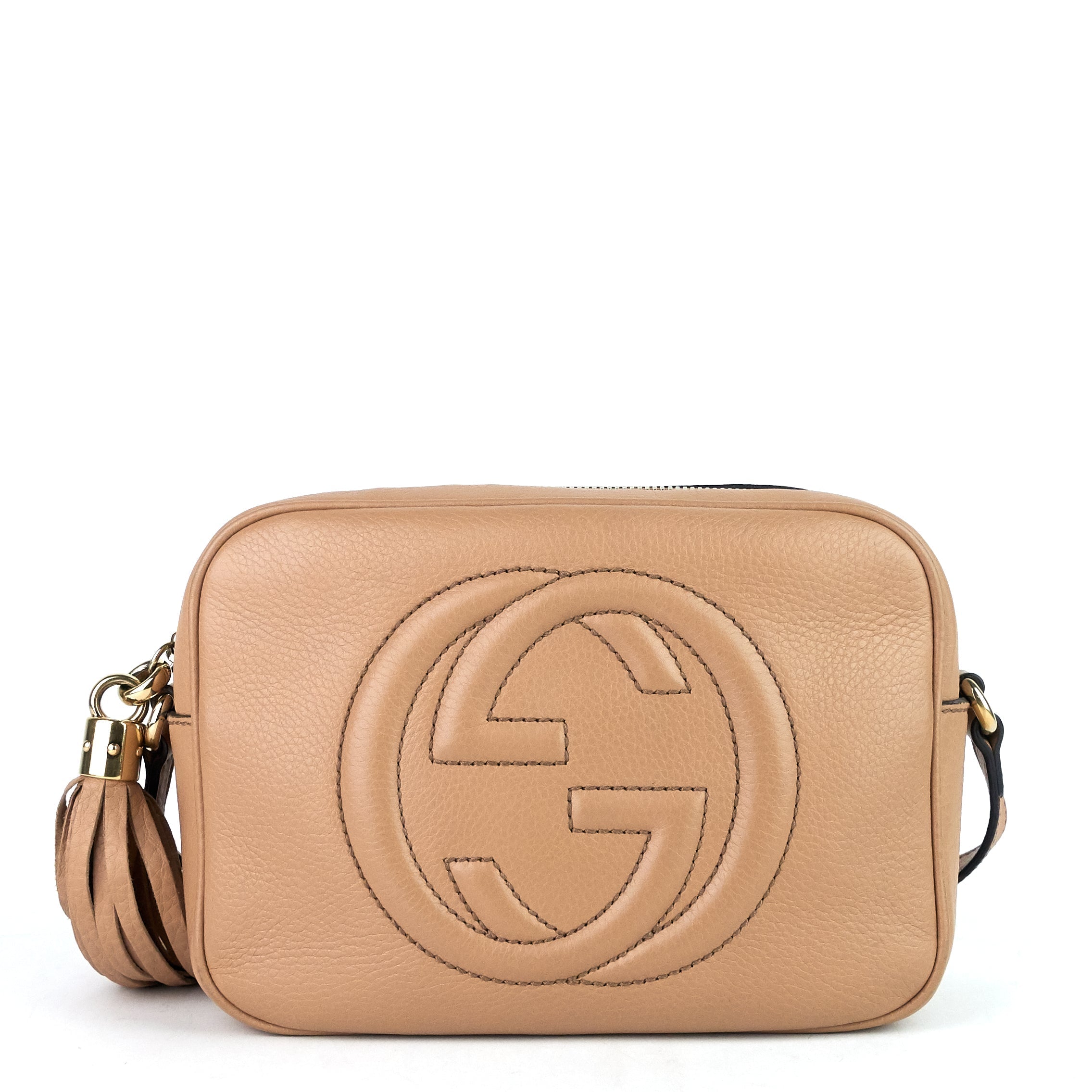 Gucci Soho Disco Crossbody Calf Leather Bag