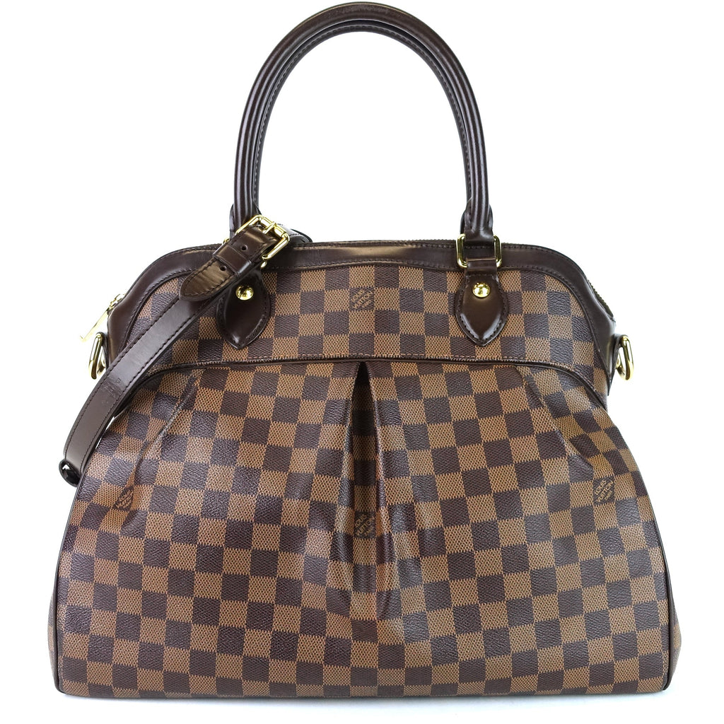 Louis Vuitto Trevi GM Damier Ebene Canvas Bag