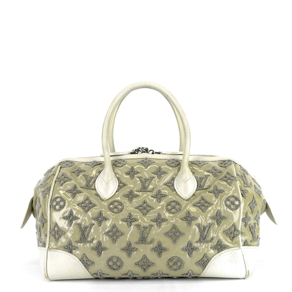 Louis Vuitto Monogram Bouclettes Speedy Round Bag