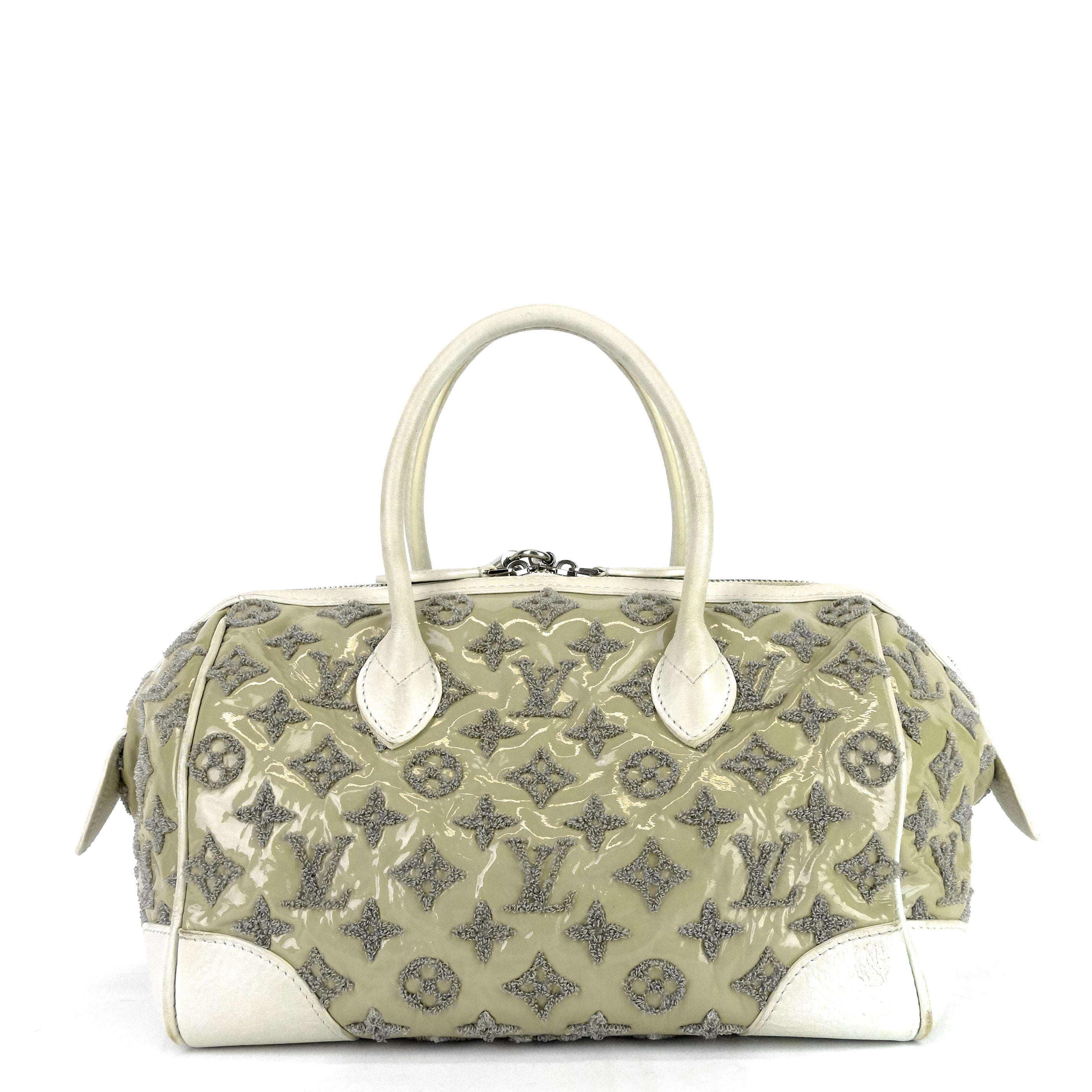 Louis Vuitto Monogram Bouclettes Speedy Round Bag