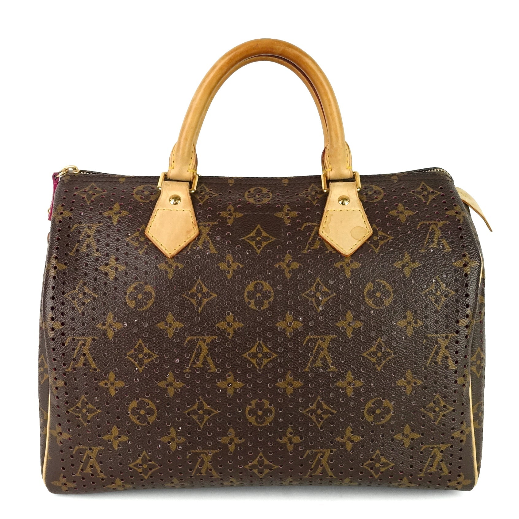 Louis Vuitto Speedy 30 Perforated Monogram Canvas 2006 Limited Edition Bag