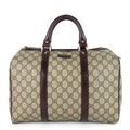 Gucci Joy Supreme Monogram Coated Canvas Boston Bag