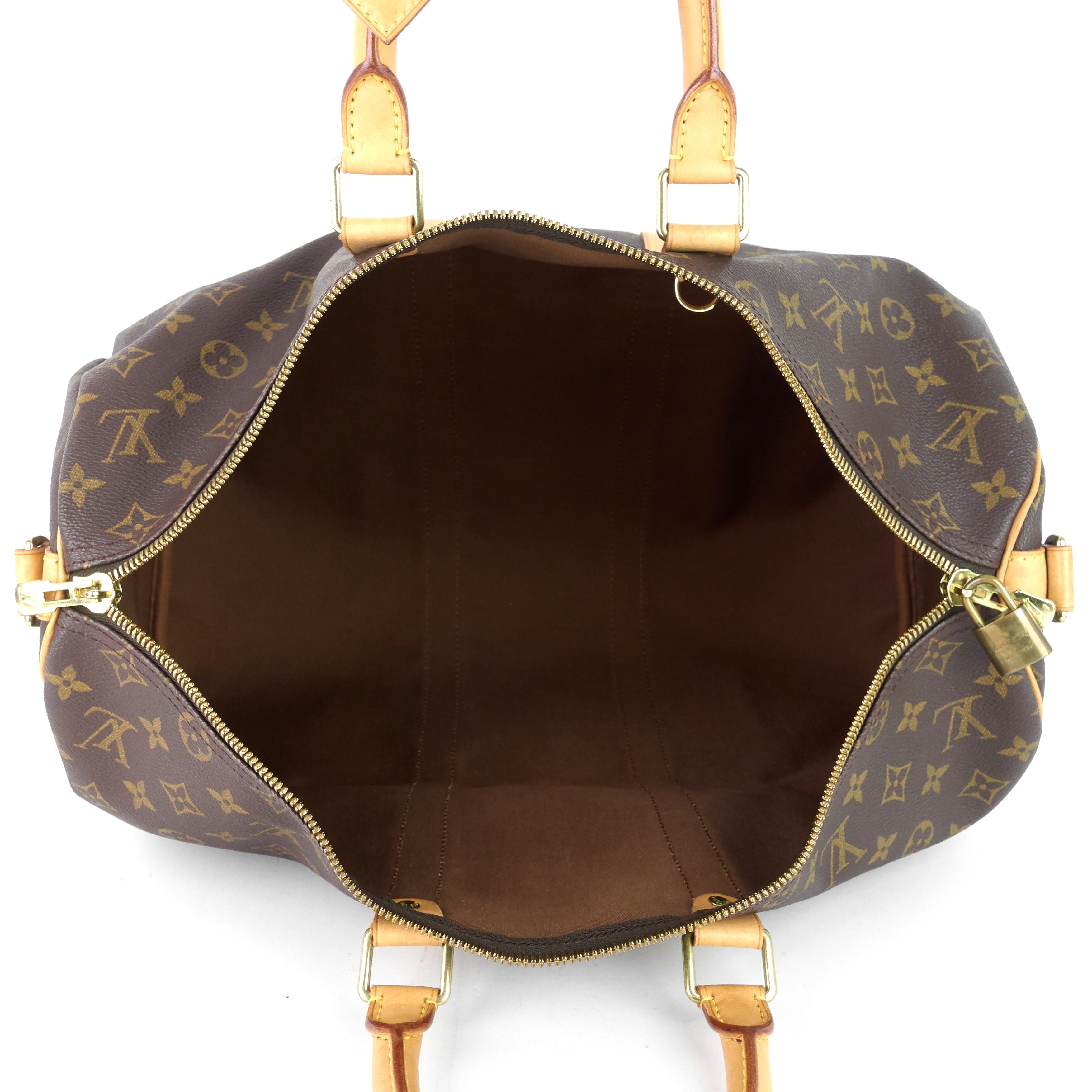 Louis Vuitto Keepall 45 Bandouliere Monogram Canvas Bag