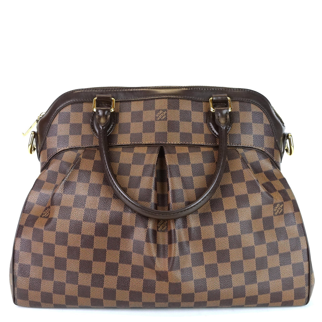 Louis Vuitto Trevi GM Damier Ebene Canvas Bag