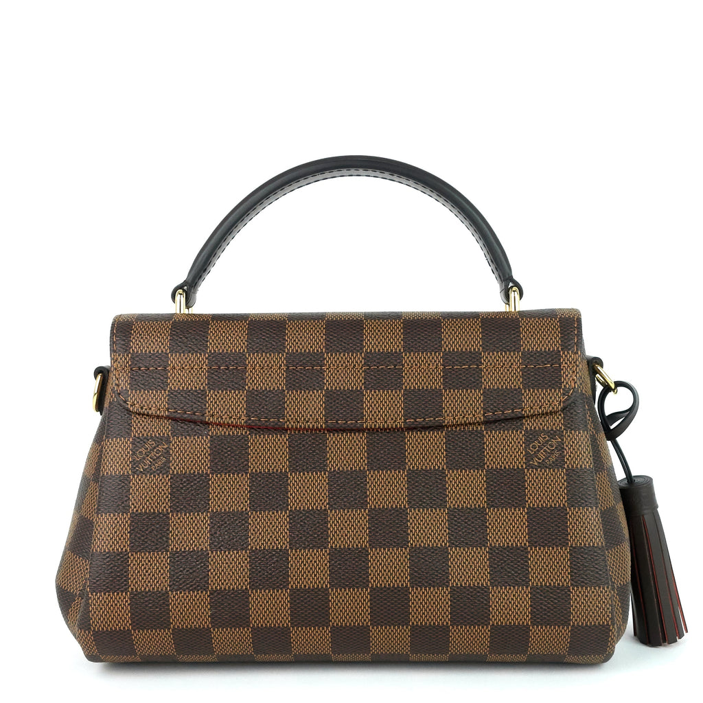 Louis Vuitto Croisette Damier Ebene Canvas Bag