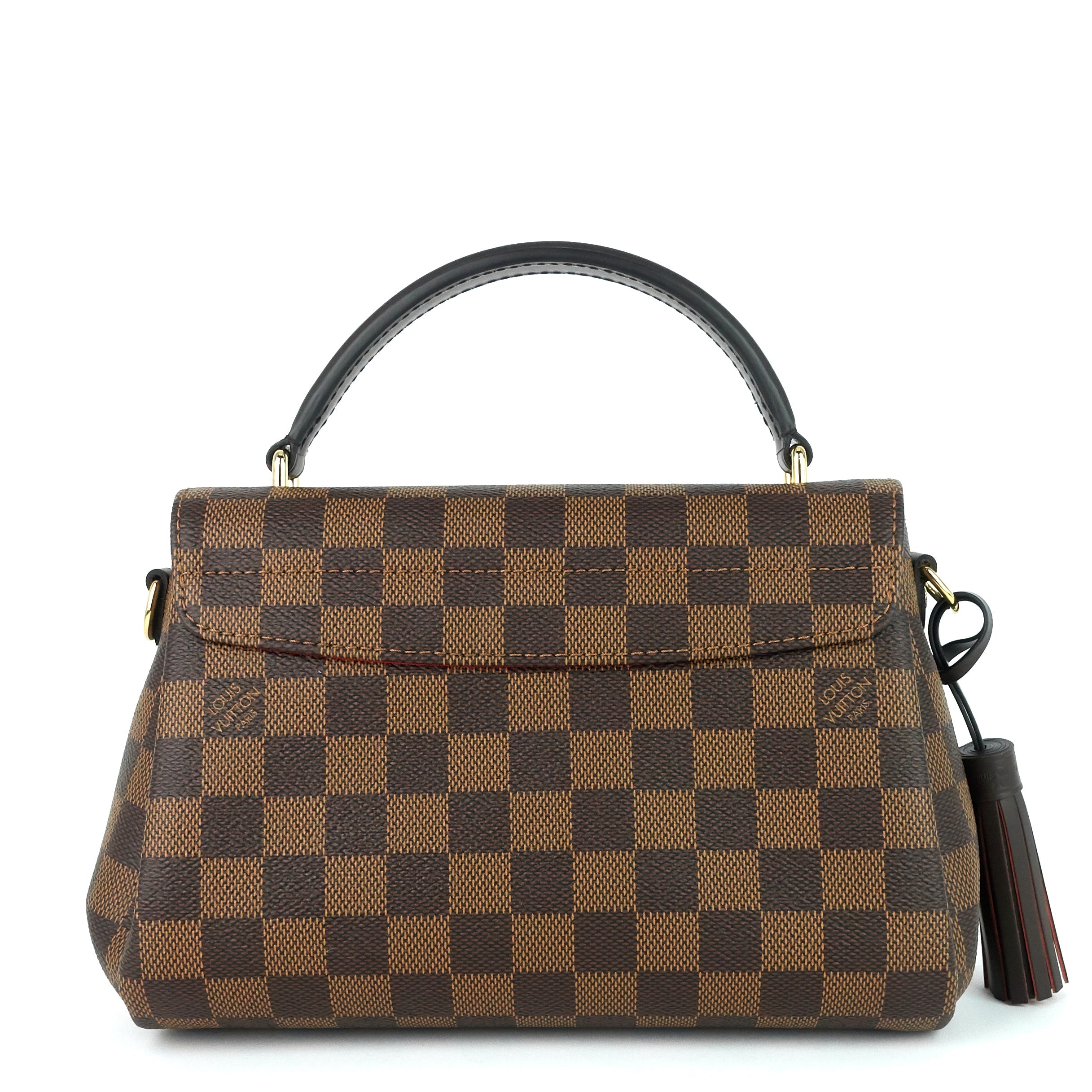 Louis Vuitto Croisette Damier Ebene Canvas Bag