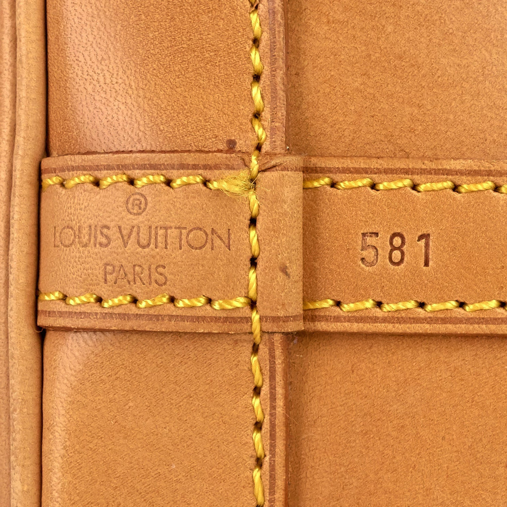 Louis Vuitto Petit Noe Vachetta Leather Limited Edition Bag