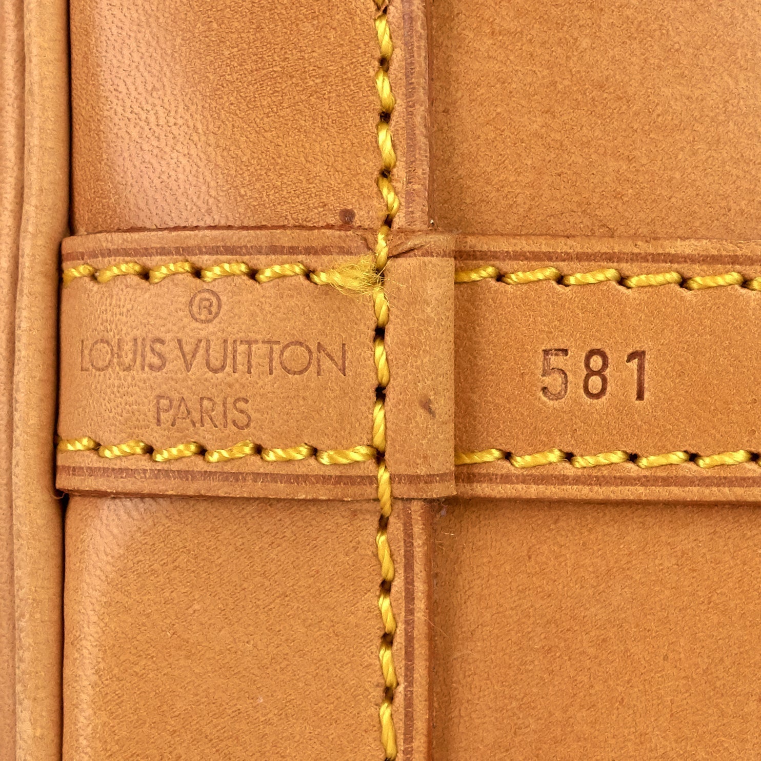 Louis Vuitto Petit Noe Vachetta Leather Limited Edition Bag