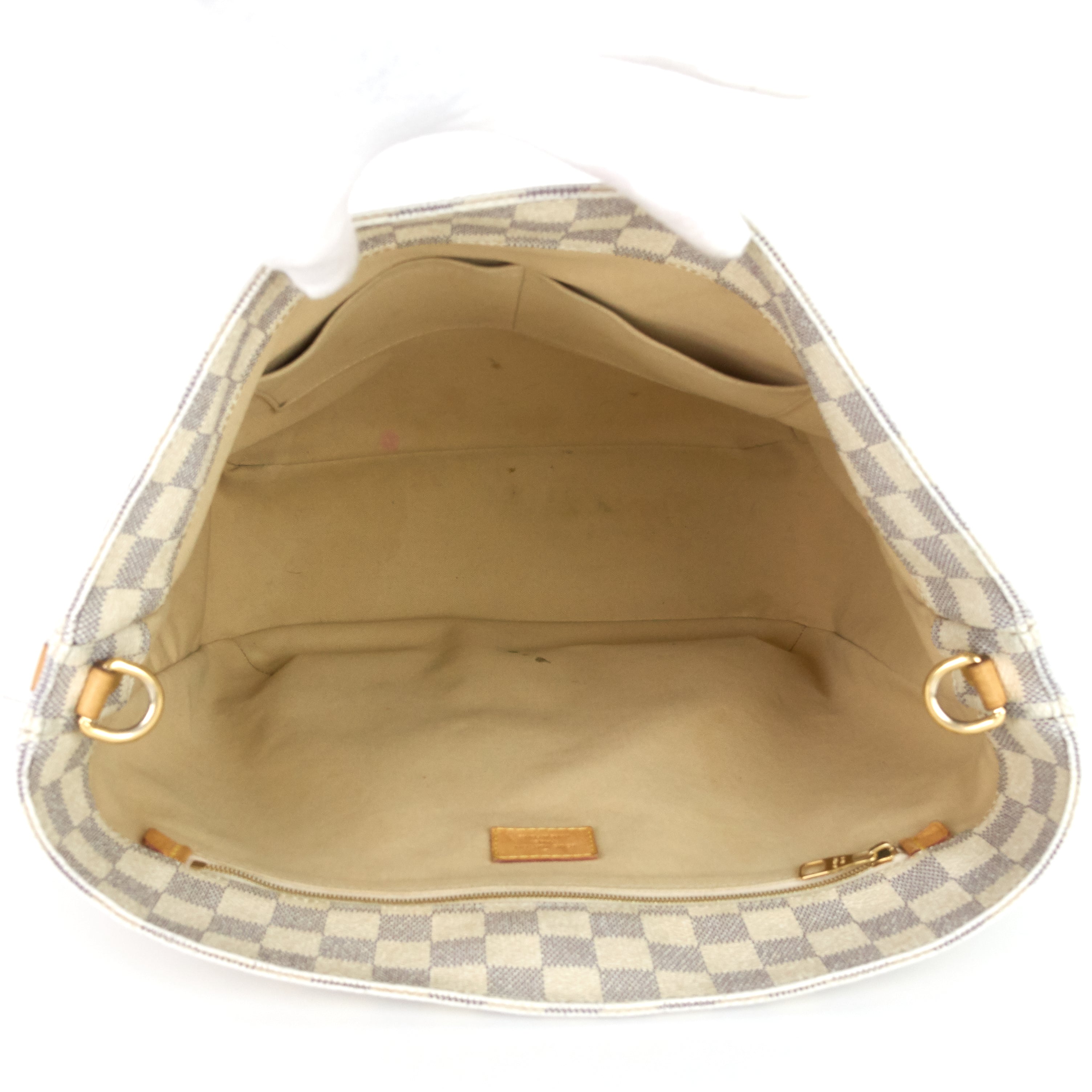 Louis Vuitto Soffi Damier Azur Canvas Hobo Bag