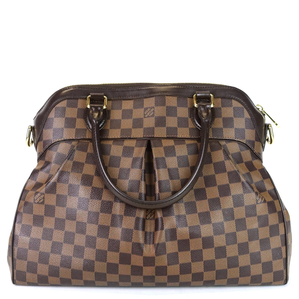 Louis Vuitto Trevi GM Damier Ebene Canvas Bag