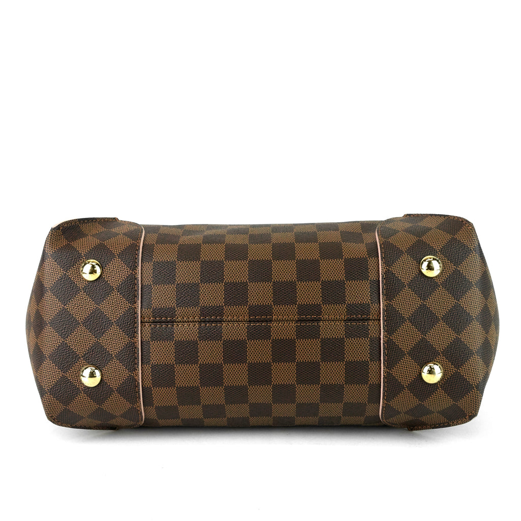 Louis Vuitto Caissa Damier Ebene Canvas Hobo Bag