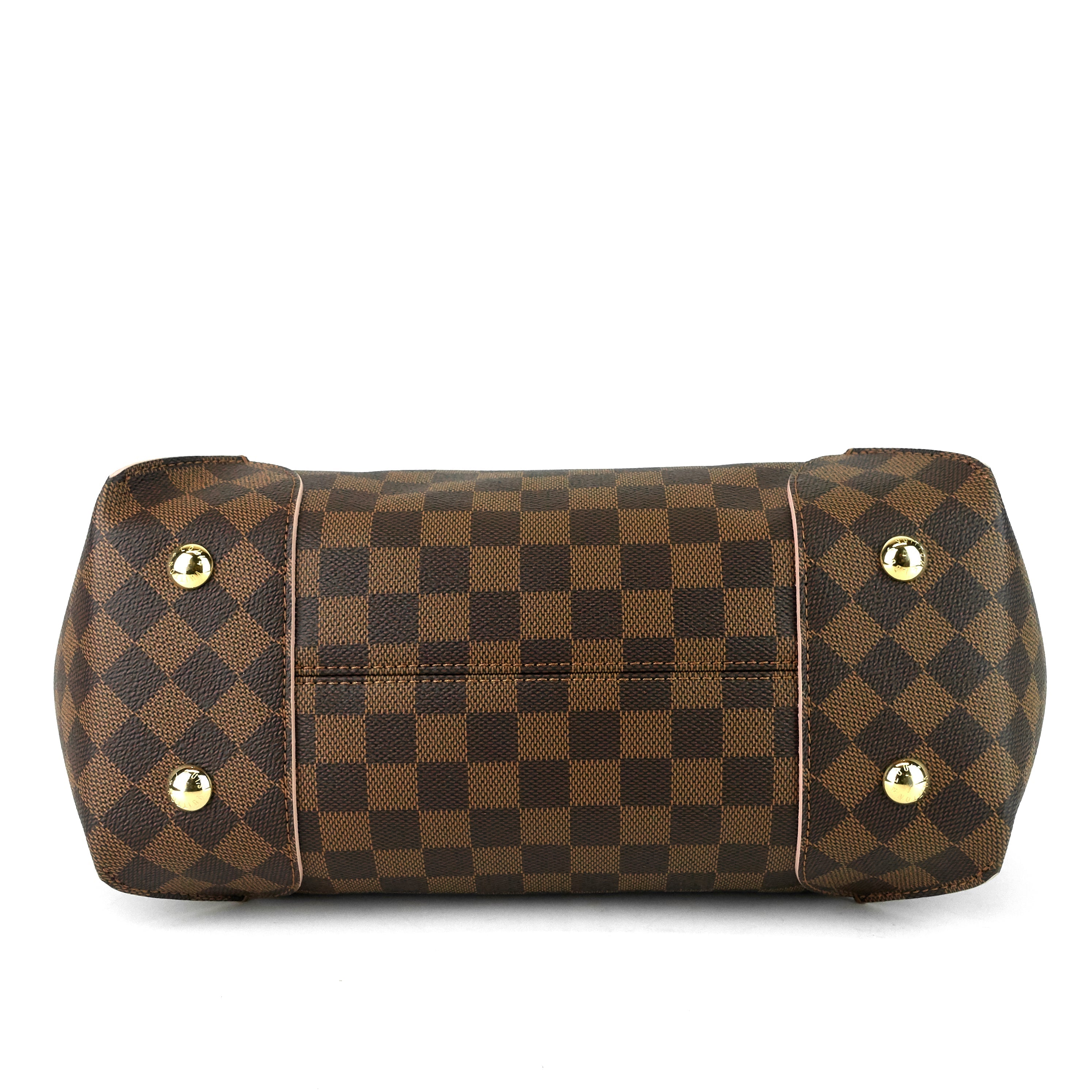 Louis Vuitto Caissa Damier Ebene Canvas Hobo Bag