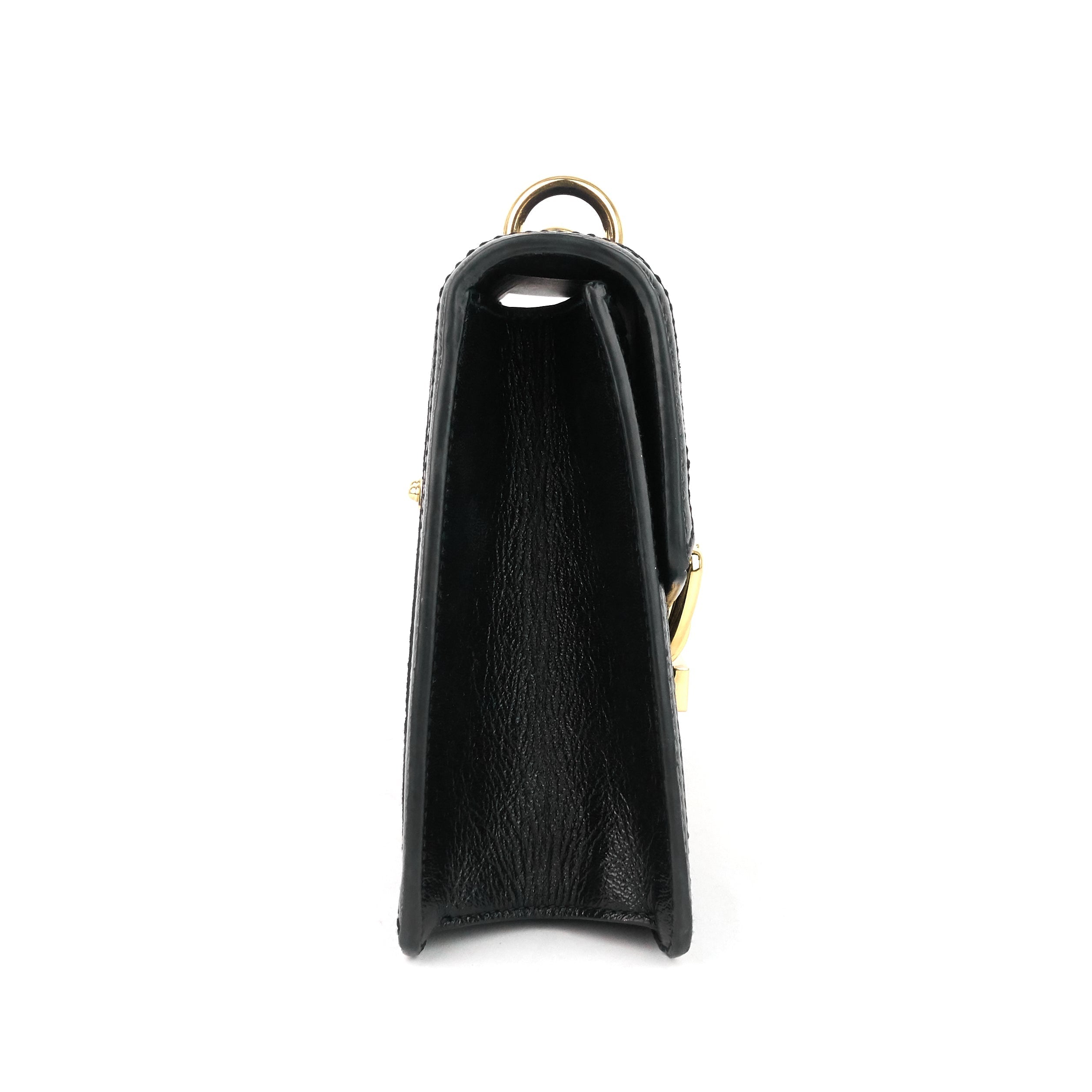 Gucci Sylvie Small Monogram Velvet Bag