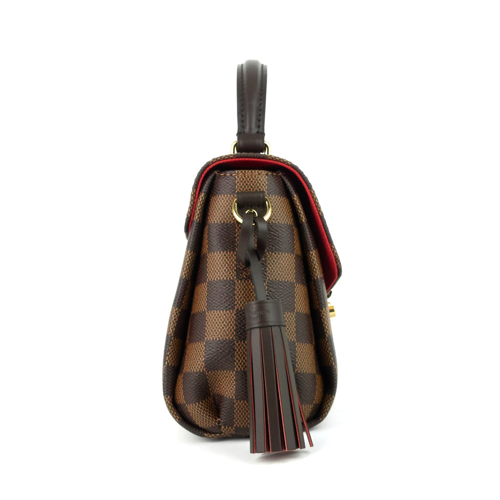 Louis Vuitto Croisette Damier Ebene Canvas Bag