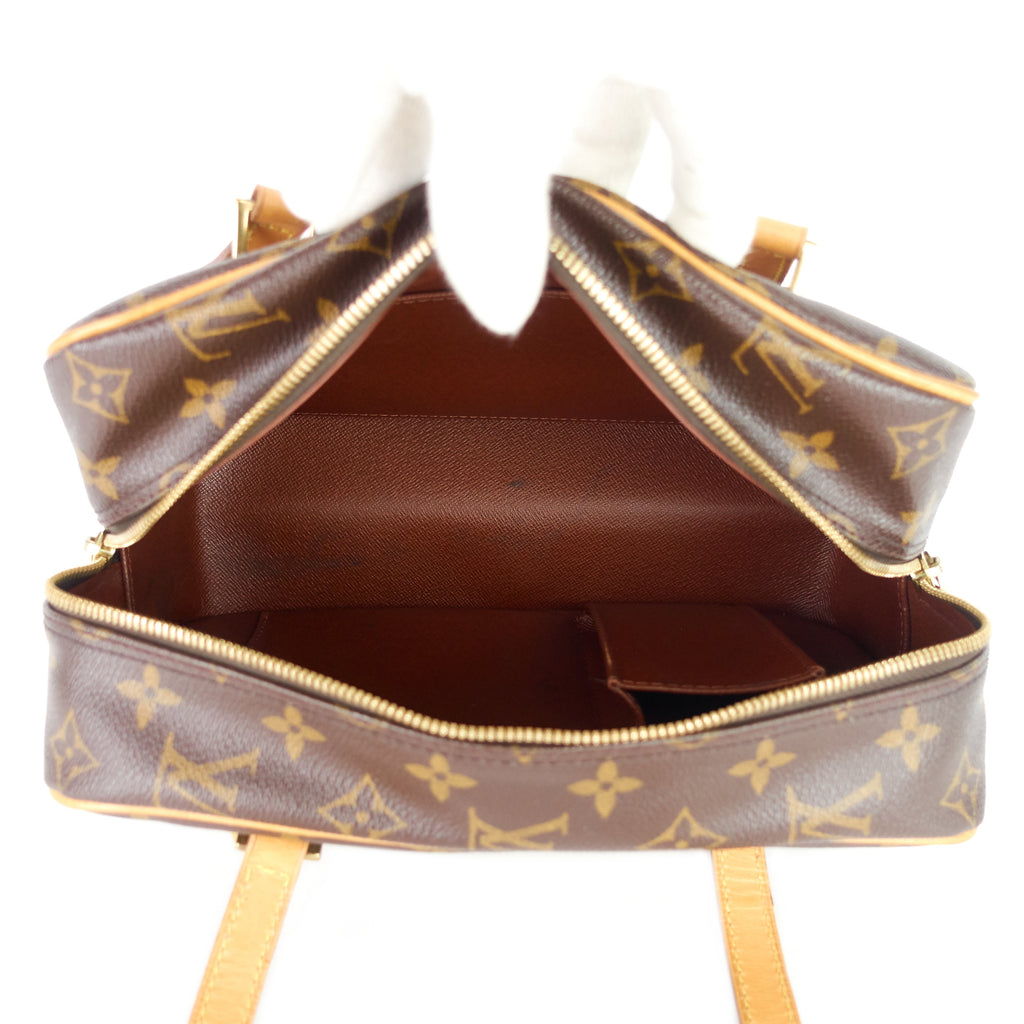 Louis Vuitto Cite MM Monogram Canvas Bag