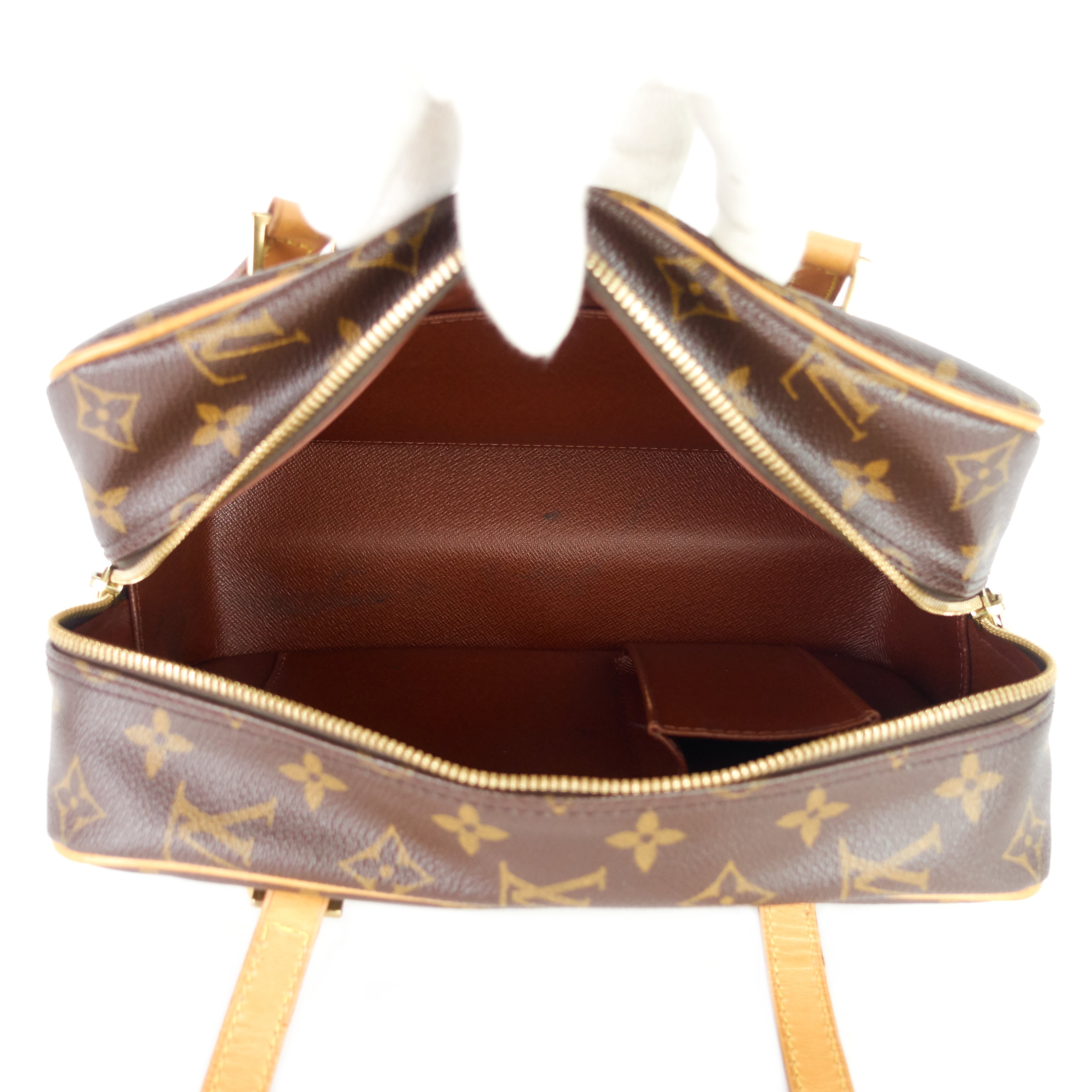 Louis Vuitto Cite MM Monogram Canvas Bag
