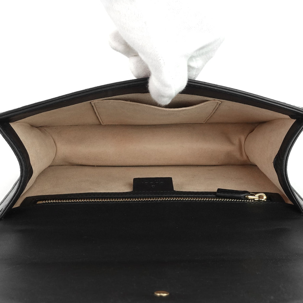 Gucci Sylvie Small Monogram Velvet Bag