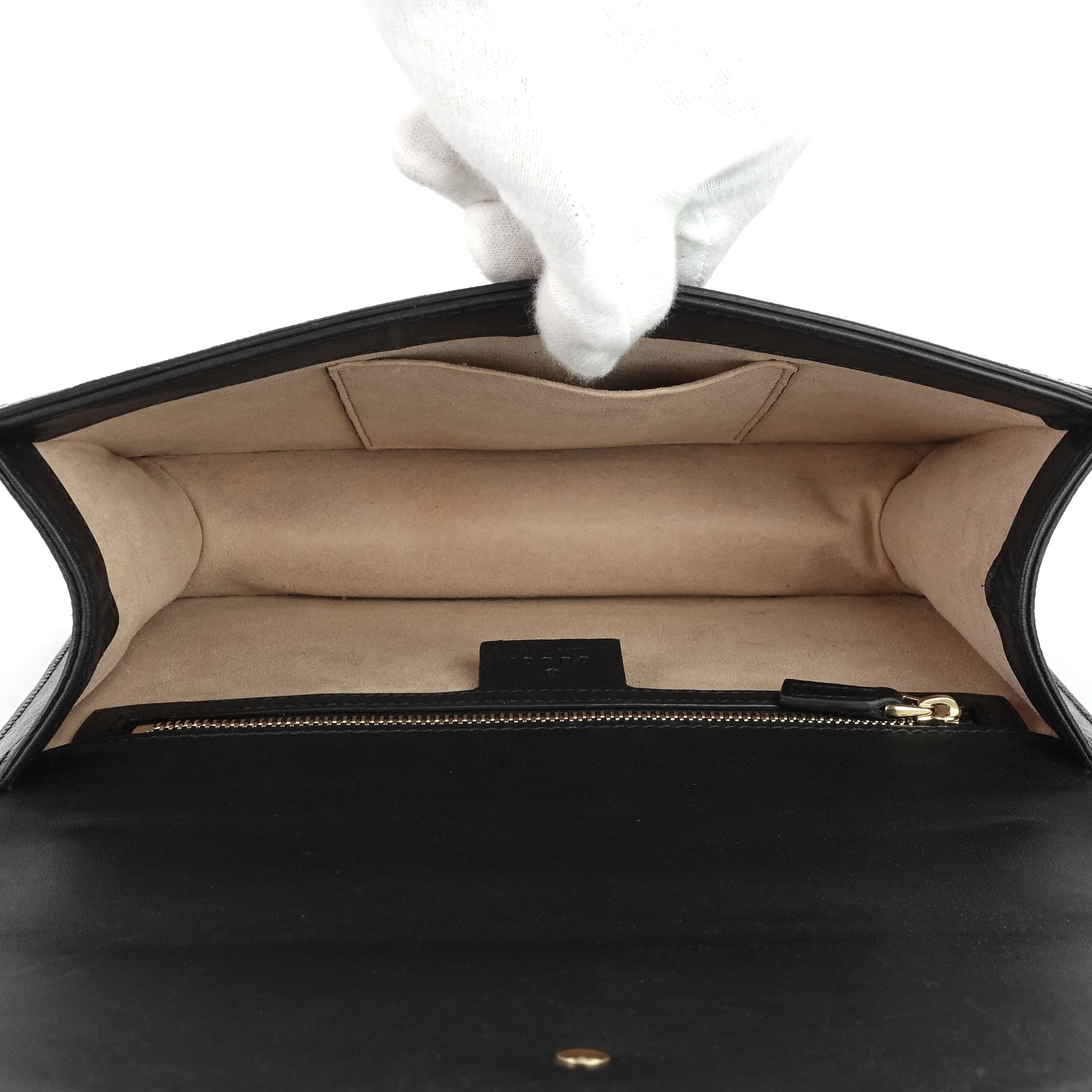 Gucci Sylvie Small Monogram Velvet Bag