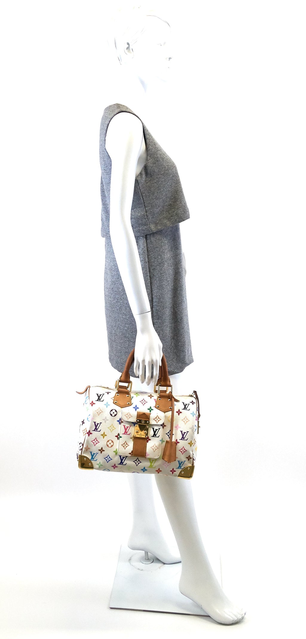 Louis Vuitto Speedy 30 Monogram Multicolore Canvas Bag