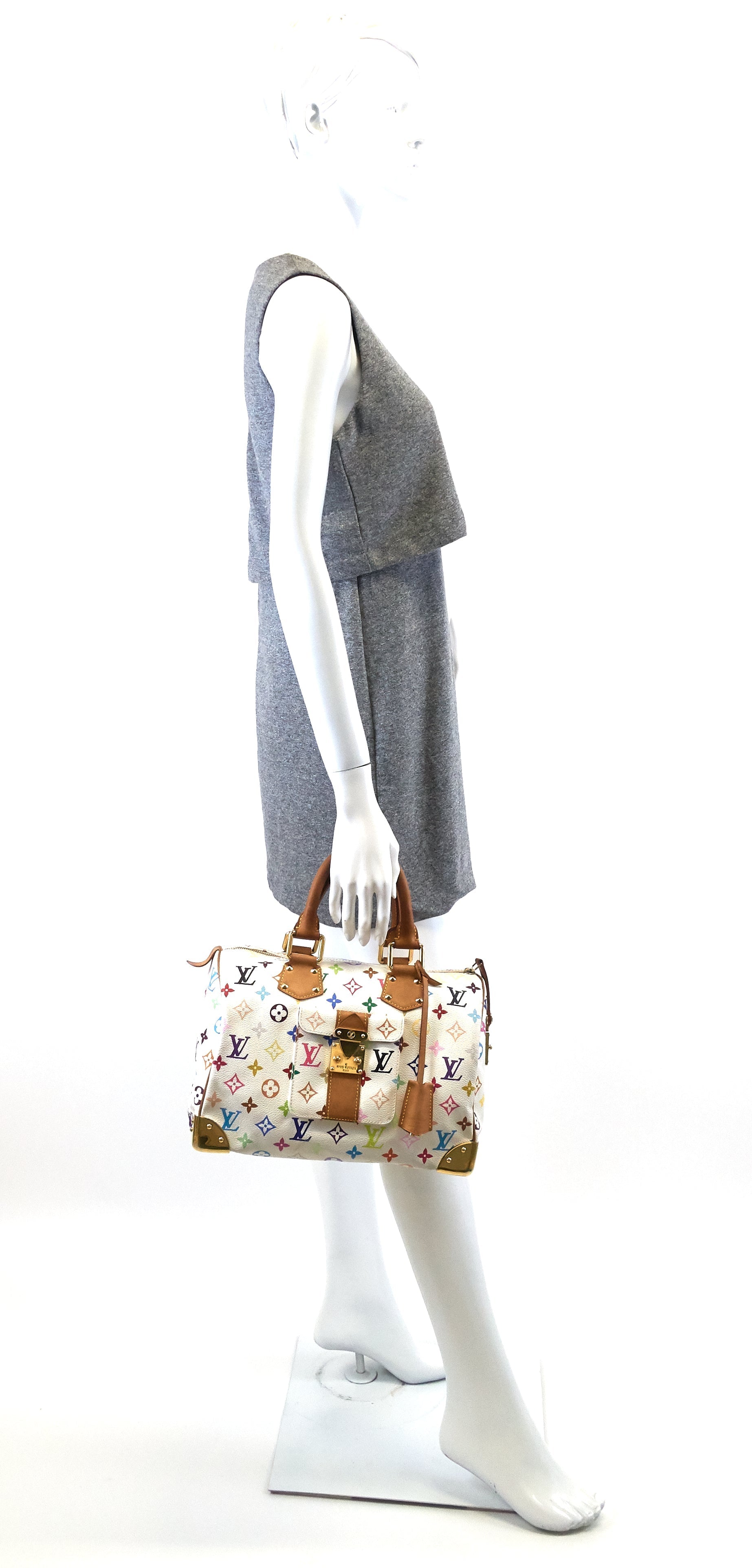 Louis Vuitto Speedy 30 Monogram Multicolore Canvas Bag