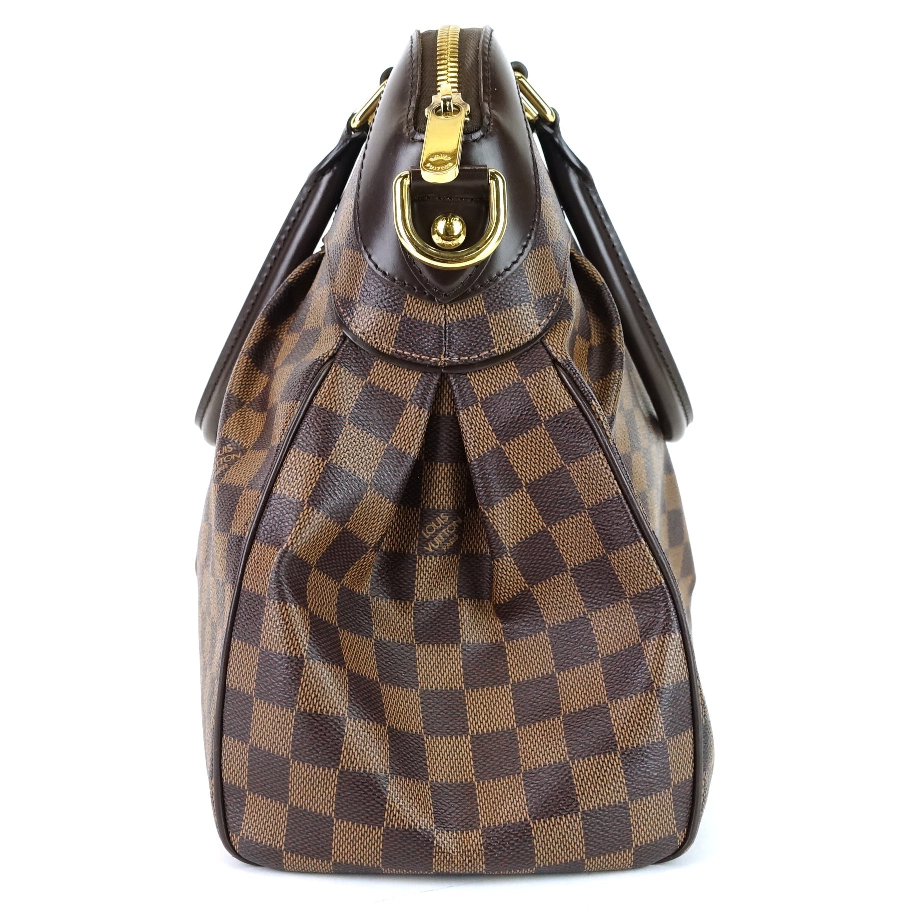 Louis Vuitto Trevi GM Damier Ebene Canvas Bag