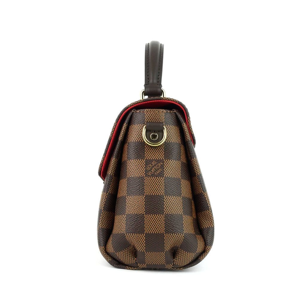 Louis Vuitto Croisette Damier Ebene Canvas Bag
