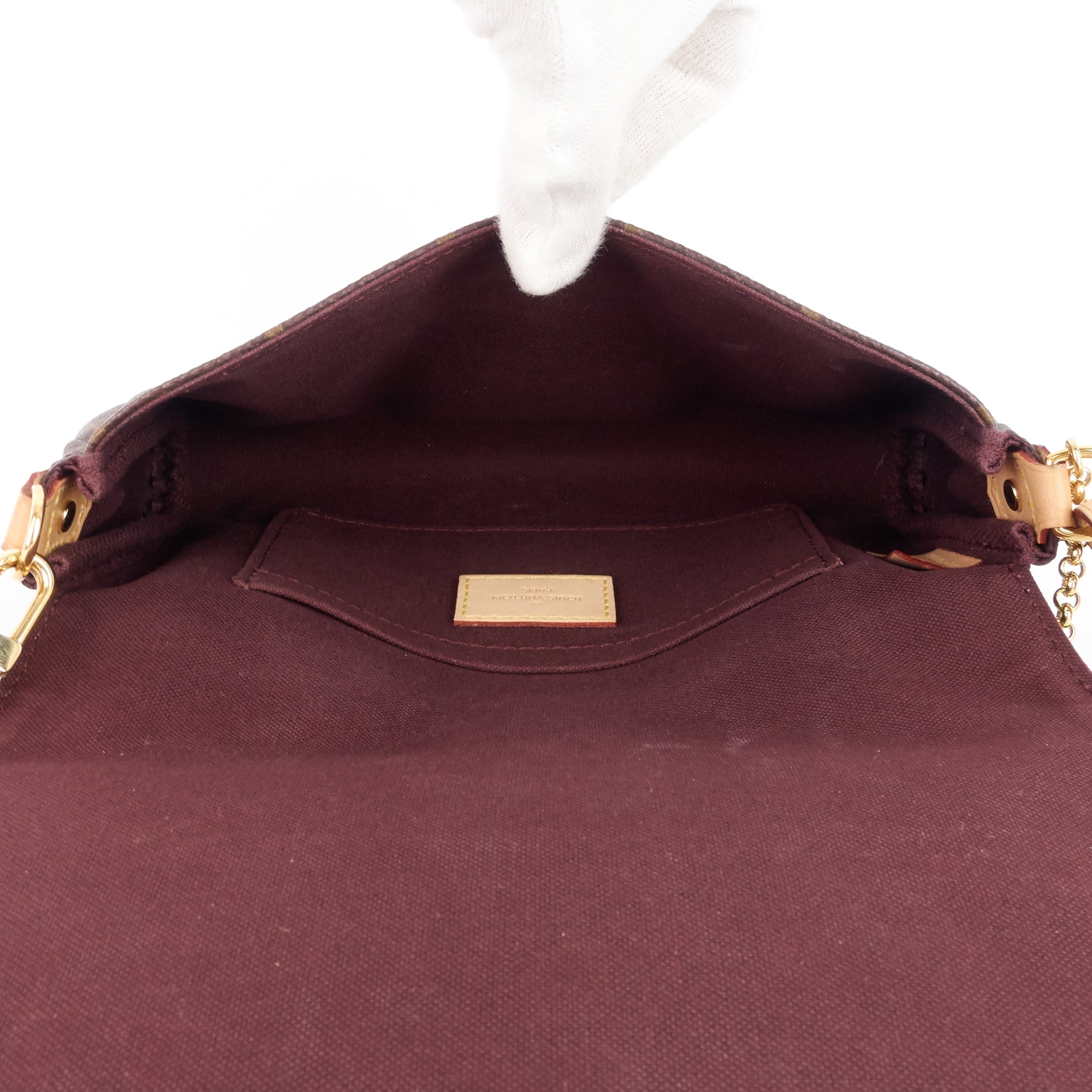 Louis Vuitto Favorite PM Monogram Canvas Bag