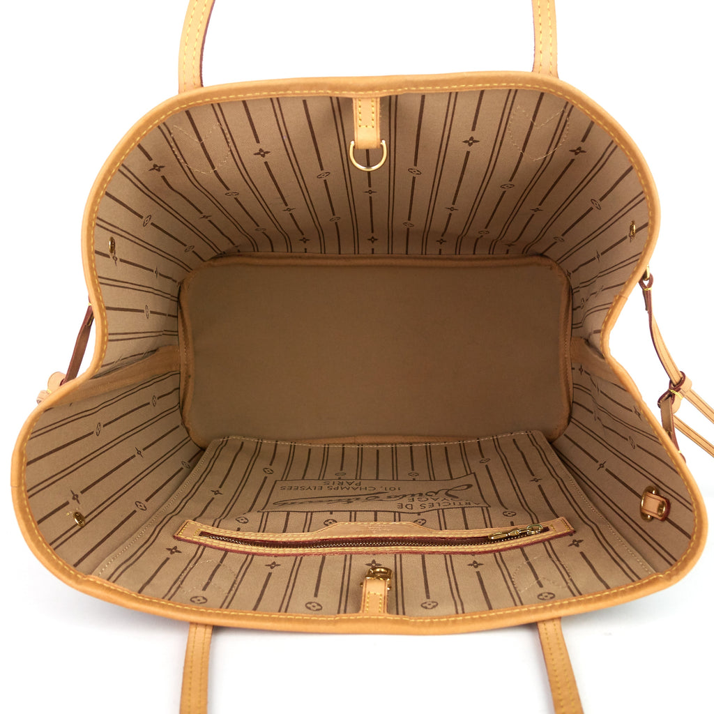 Louis Vuitto Neverfull MM Monogram Canvas Tote Bag