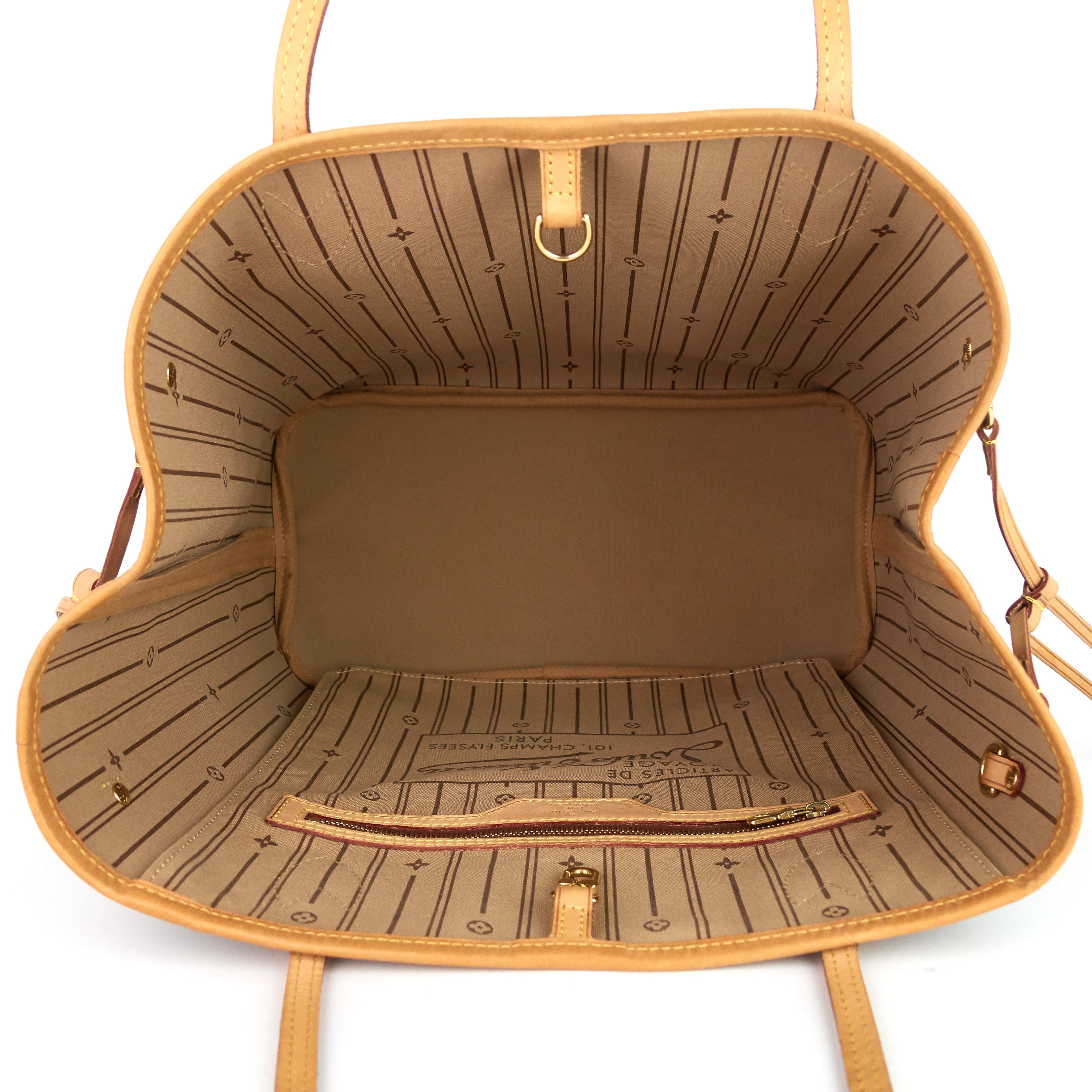 Louis Vuitto Neverfull MM Monogram Canvas Tote Bag