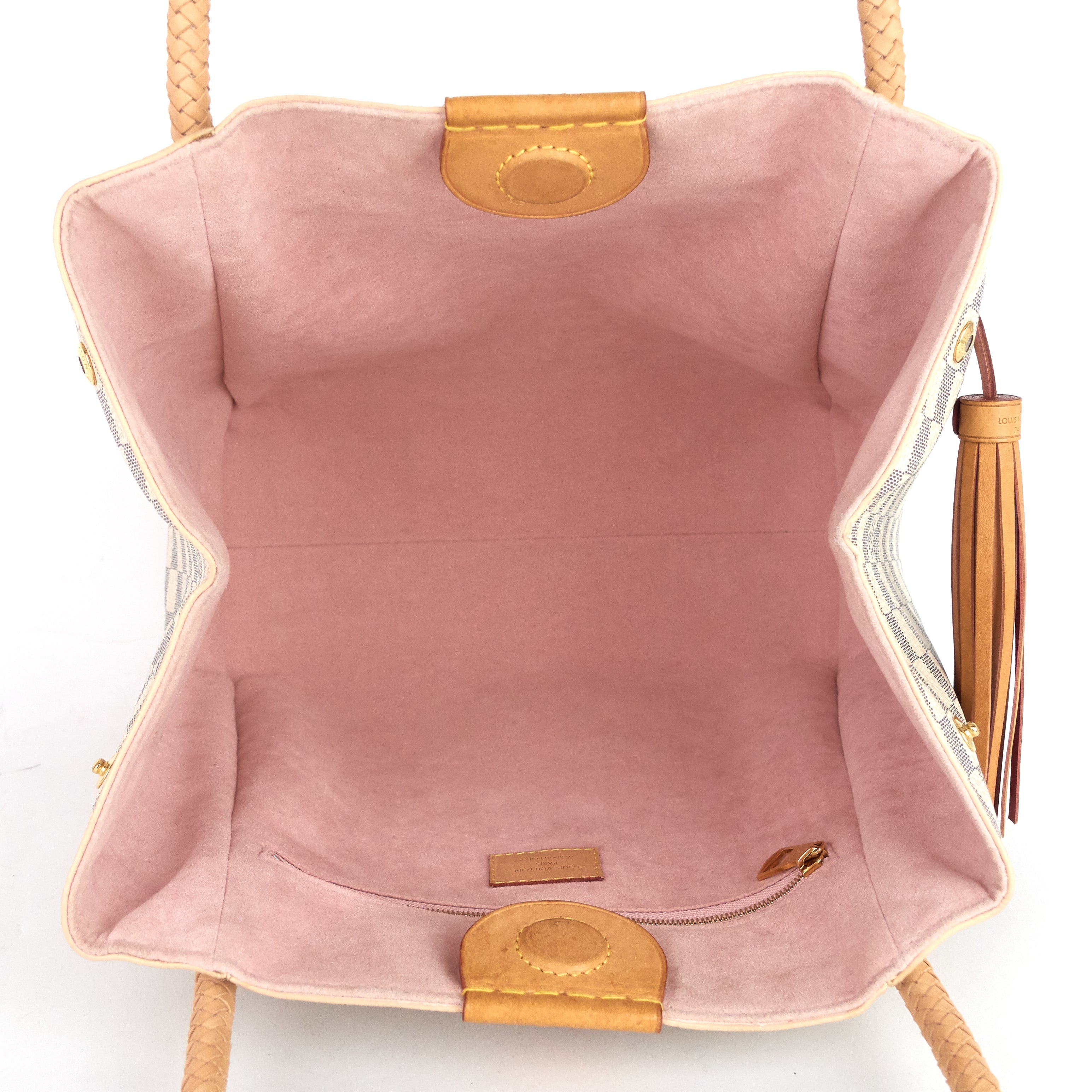 Louis Vuitto Propriano Damier Azur Canvas Tote Bag
